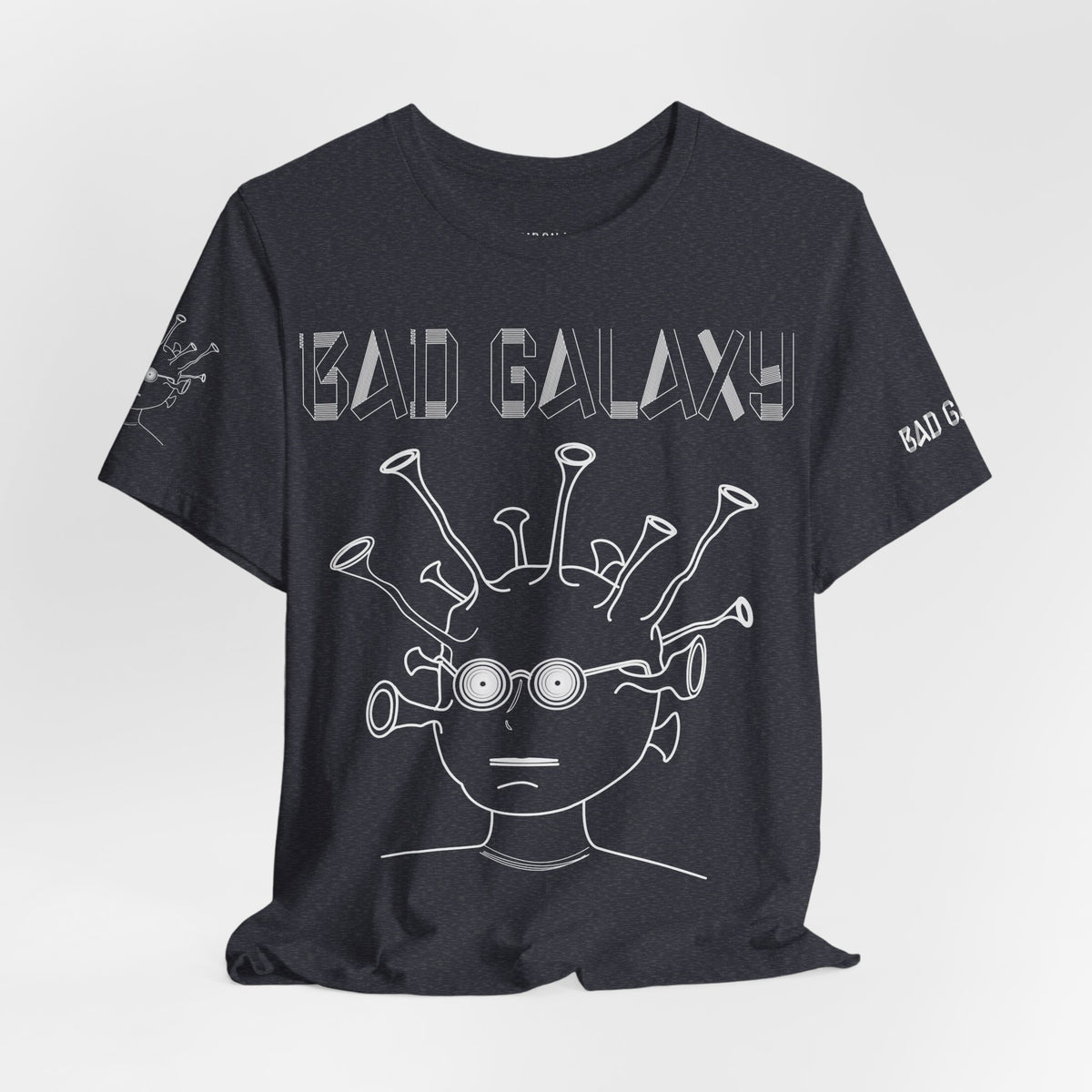 Alien Graphic Unisex Cotton Bella+Canvas Tee with Art Design b53
