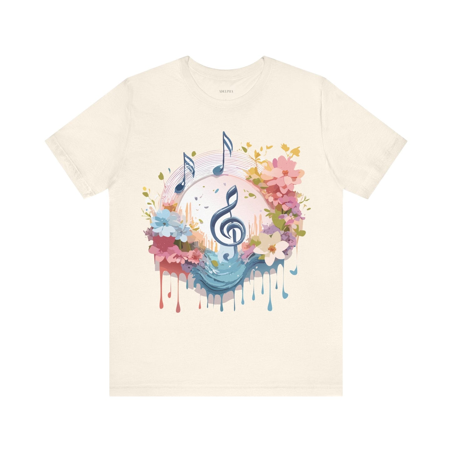 Adelpha Graphic T Shirt Unisex Music T Shirt With Vintage Artwork Premium Jersey Short Sleeve