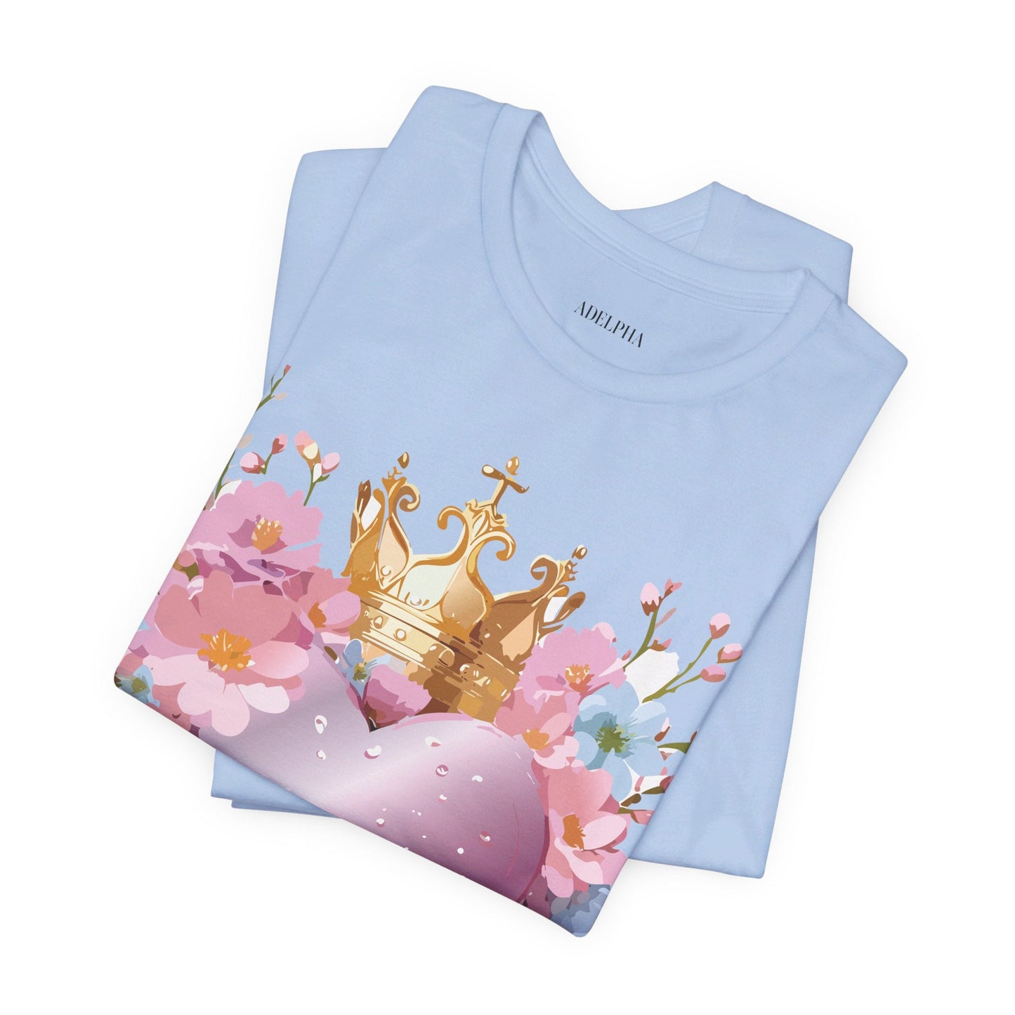 Valentine Graphic Tee Unisex Jersey Short Sleeve By Adelpha Vintage Inspired Artwork