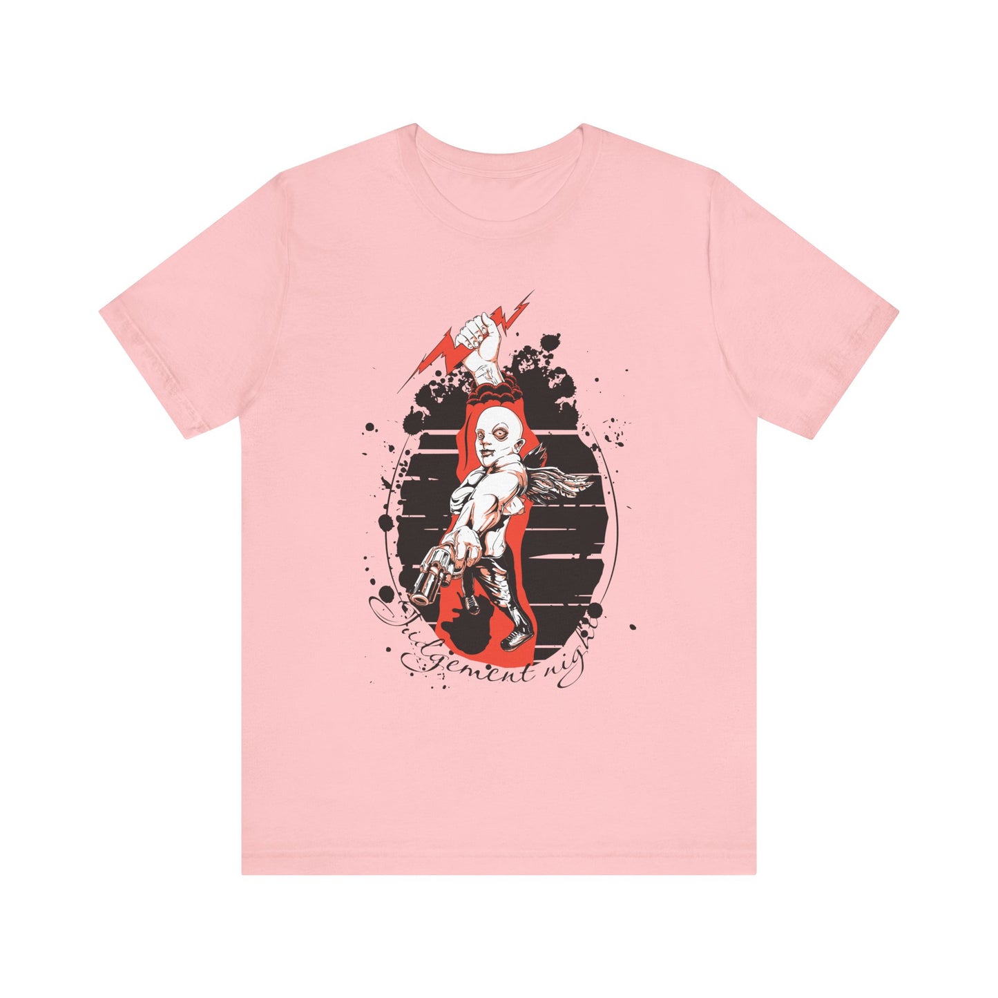 Judgment Night Tee, Artistic Tee, Graphic T-Shirt, Comic Tees, Artistic Comic T-Shirt, Vintage Top