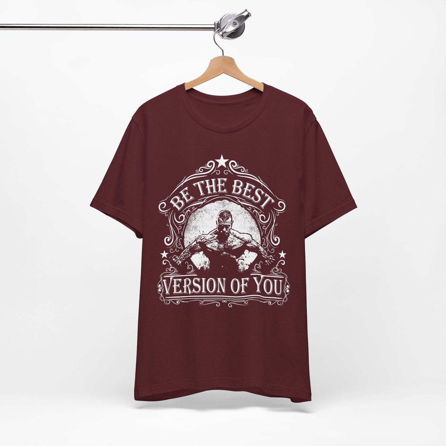 Be The Best Version Of You T-Shirt Motivational Fitness Tee