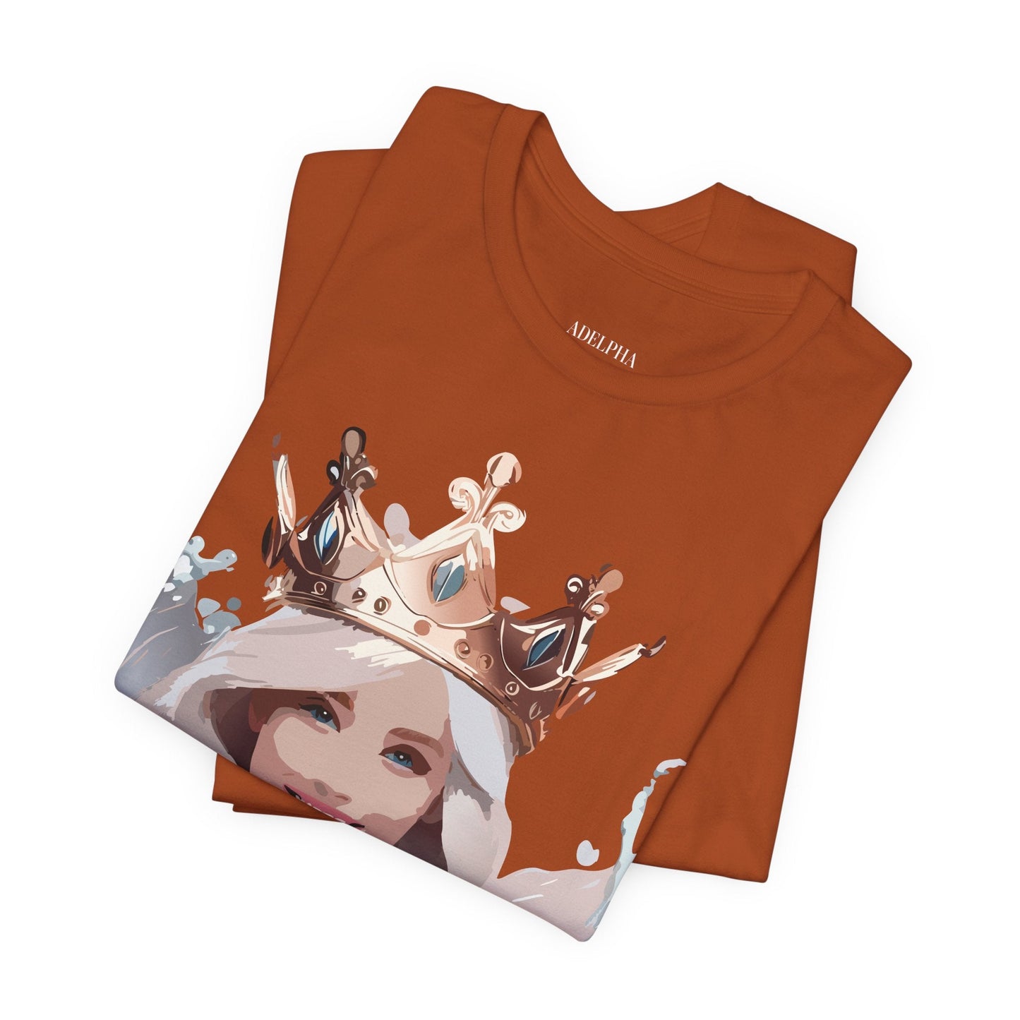 Queen Graphic T Shirt Unisex Vintage Art Tee From Adelpha With Original Artwork Details