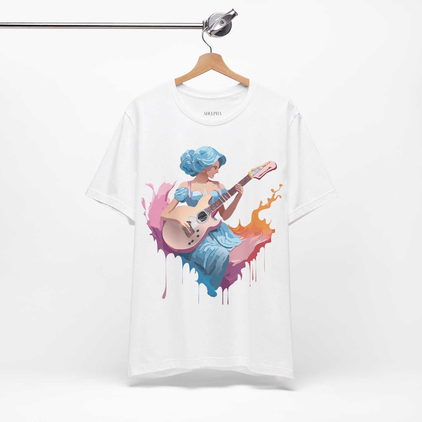Music T Shirt Graphic Tee Unisex Adelpha Vintage Inspired Artwork Casual Everyday Wear