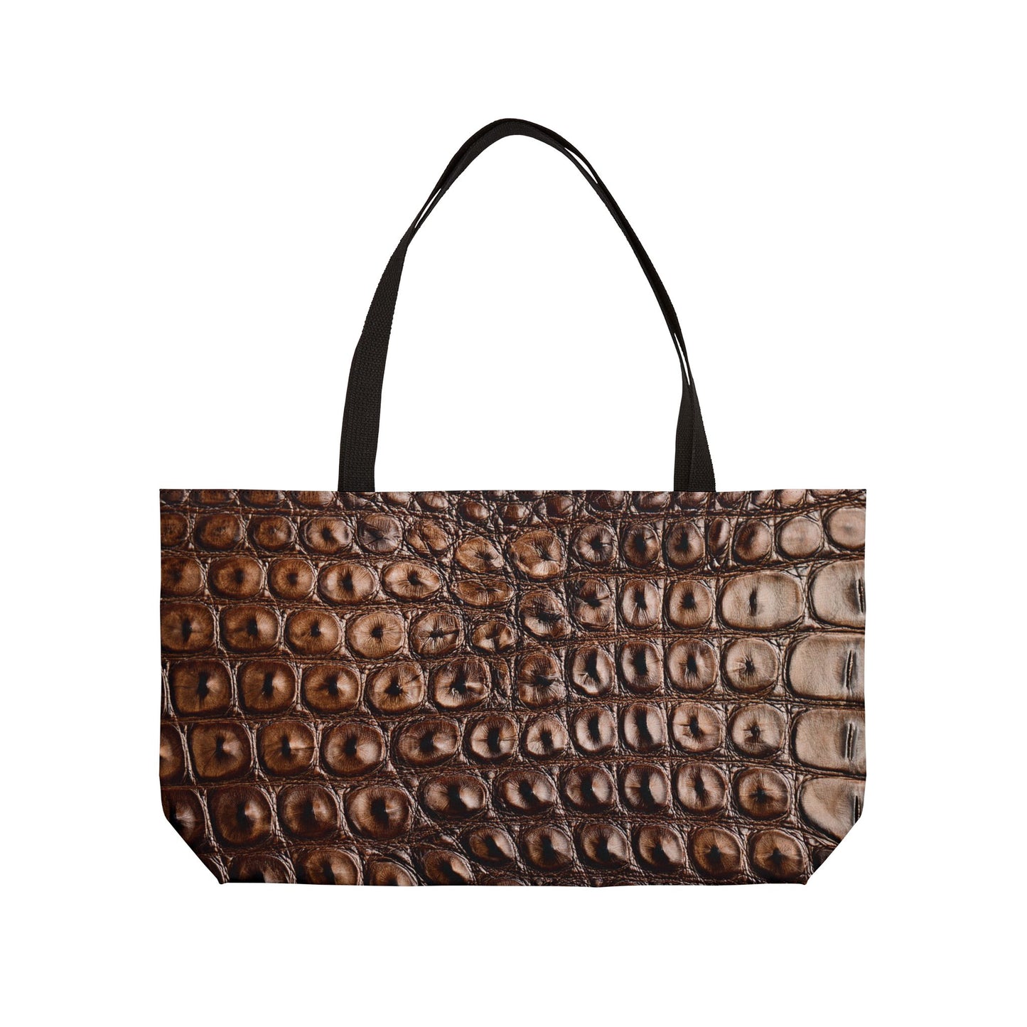 Leather Print Big Bag High-Quality 100% Spun Poly 24x13 Canvas Art Bag L-16