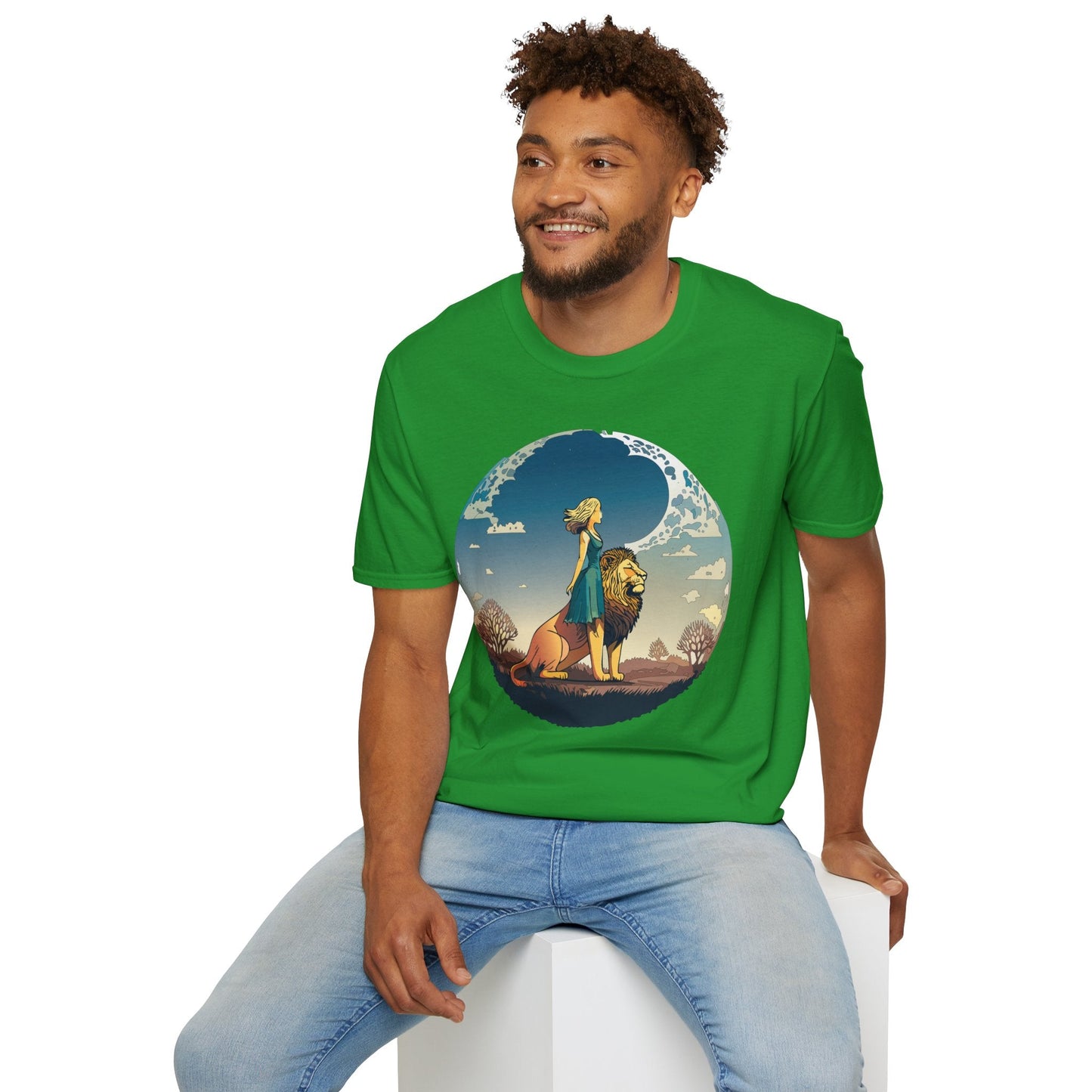 Womens Graphic T Shirt Art Design Tee Softstyle 64000 100 Percent Cotton Unisex Comfort
