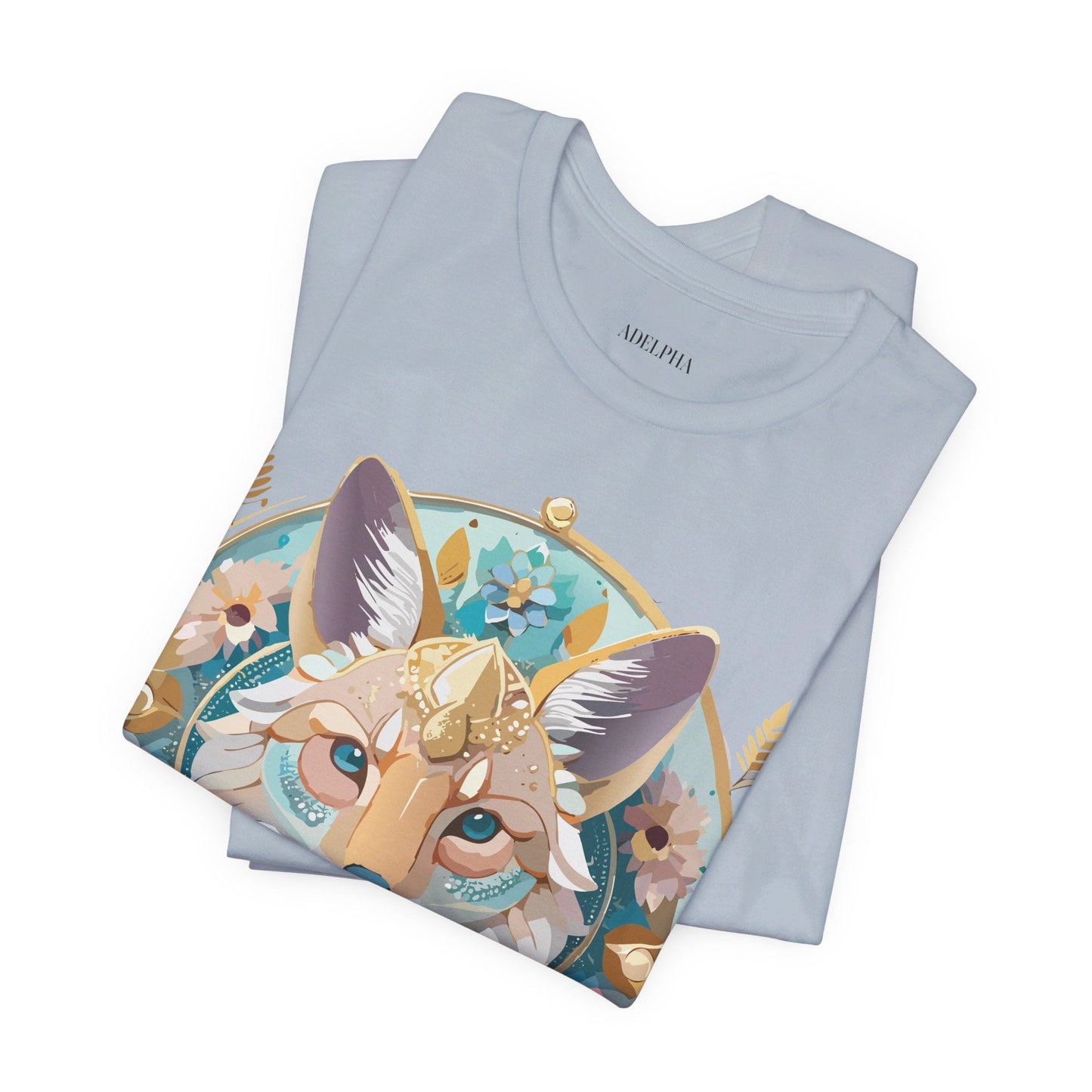 Adelpha Medallion Shirt Unisex Graphic Tee Vintage Inspired Artwork Jersey Short Sleeve