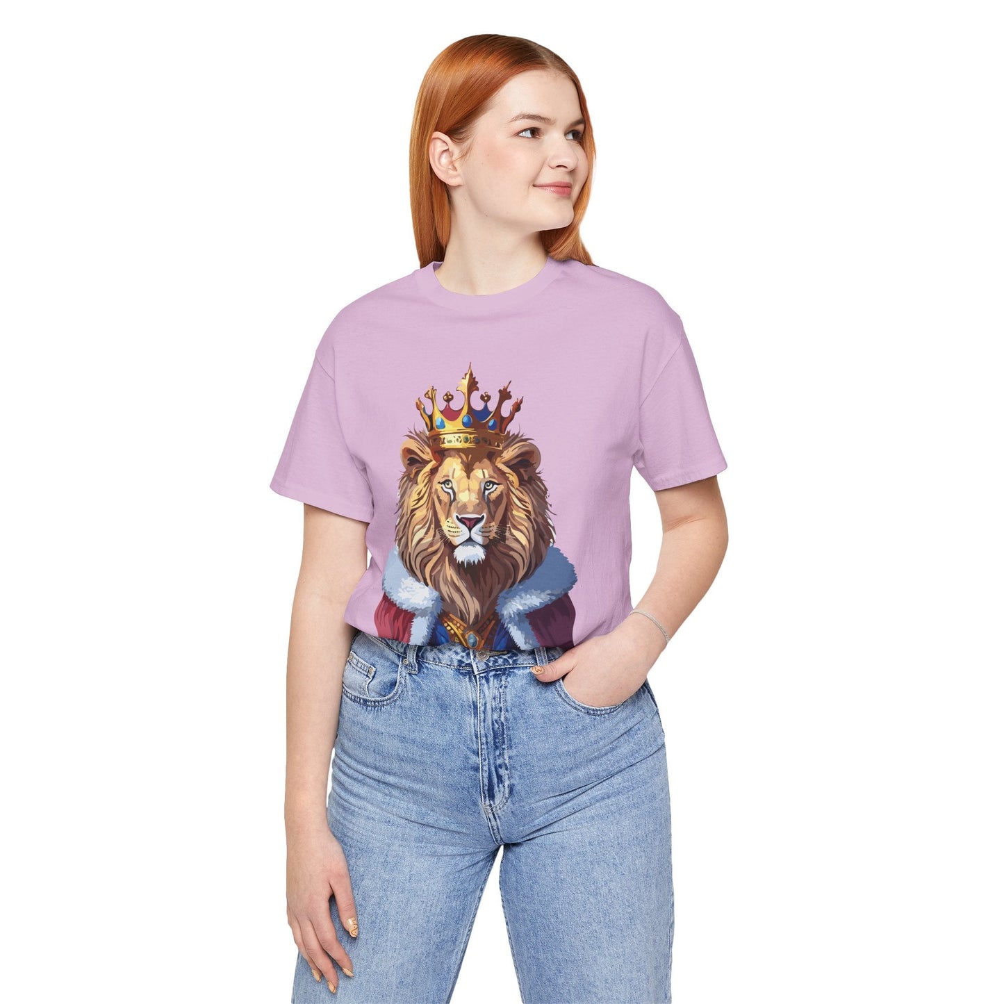 Unisex Animal Tee Shirt With Wild Animal Art Design Softstyle Comfort Tee Gildan 64000