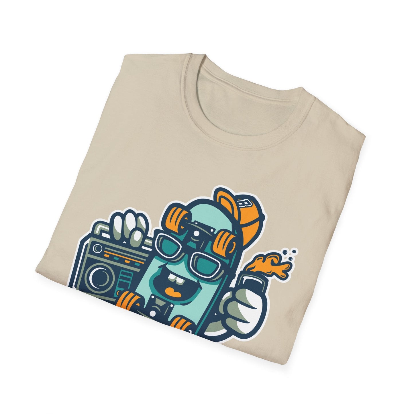 Cartoon Animation T Shirt Unisex Funny Tee Gildan Softstyle 64000 Ring Spun Cotton