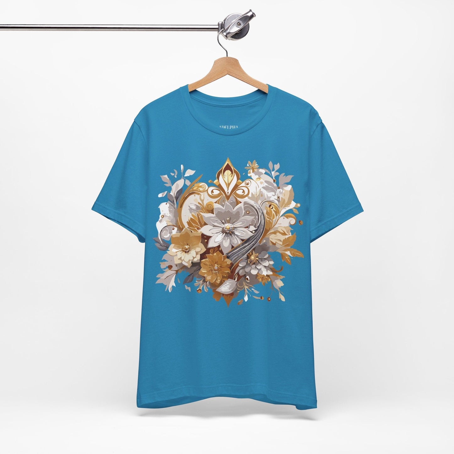 Jewelry Graphic Unisex 100 Cotton Vintage Treasure Art T-Shirt 7