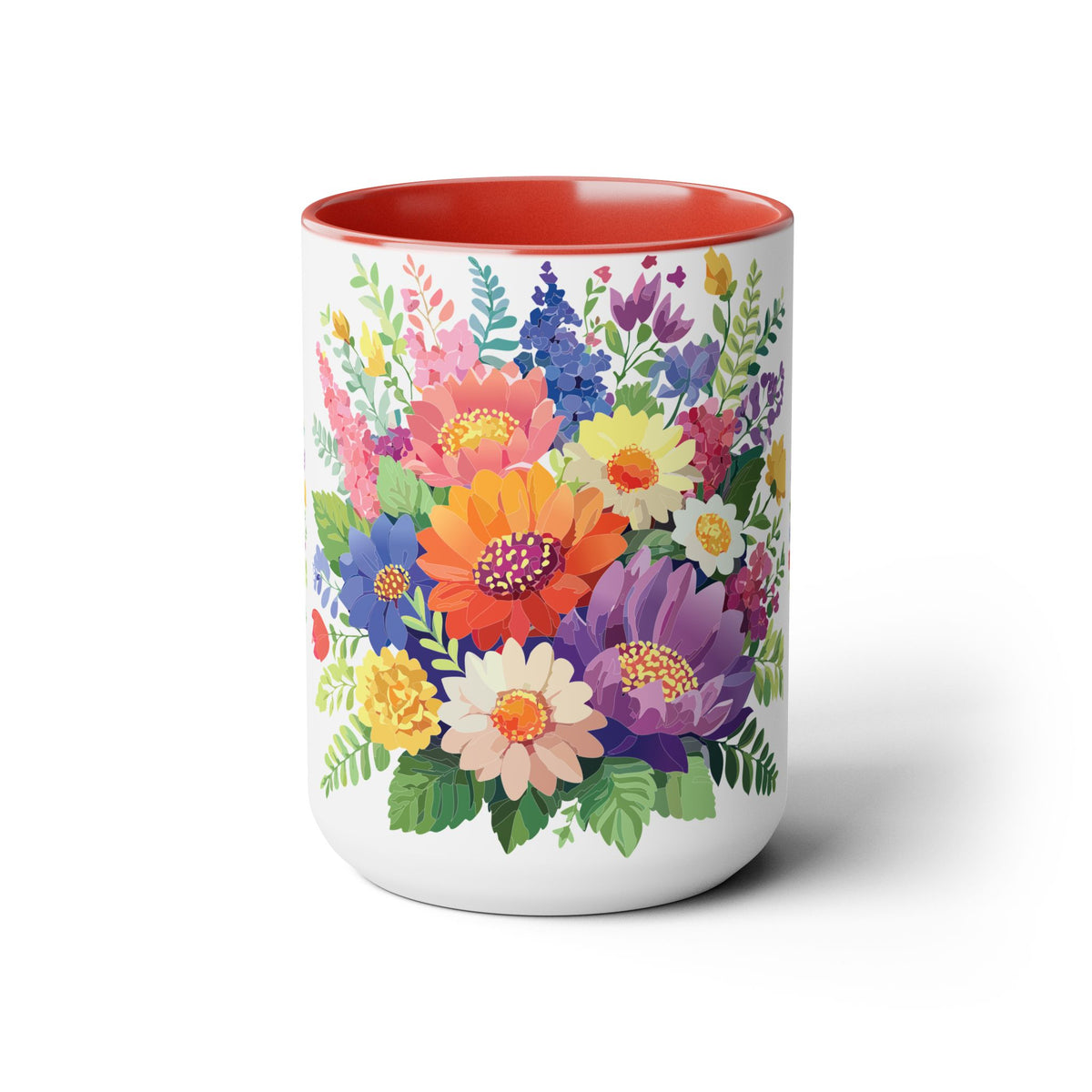 Floral Mug, Floral Cup