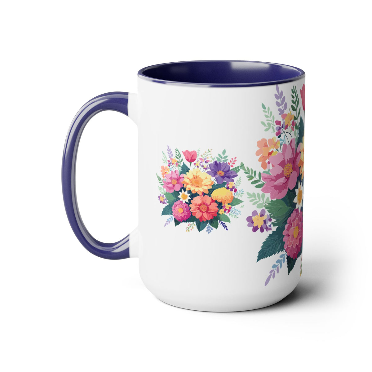 Floral Mug, Floral Cup