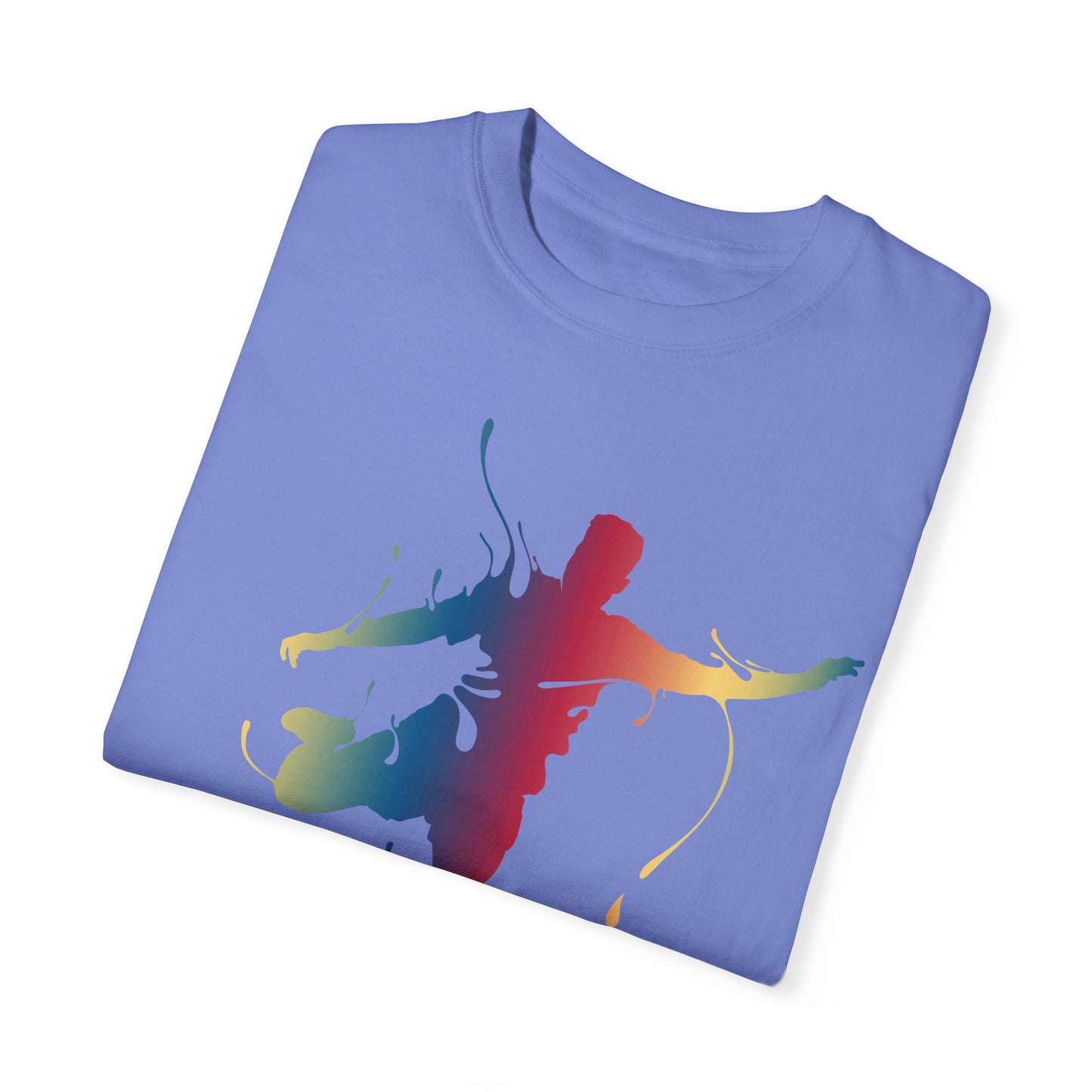 Unisex T-shirt with sports art design