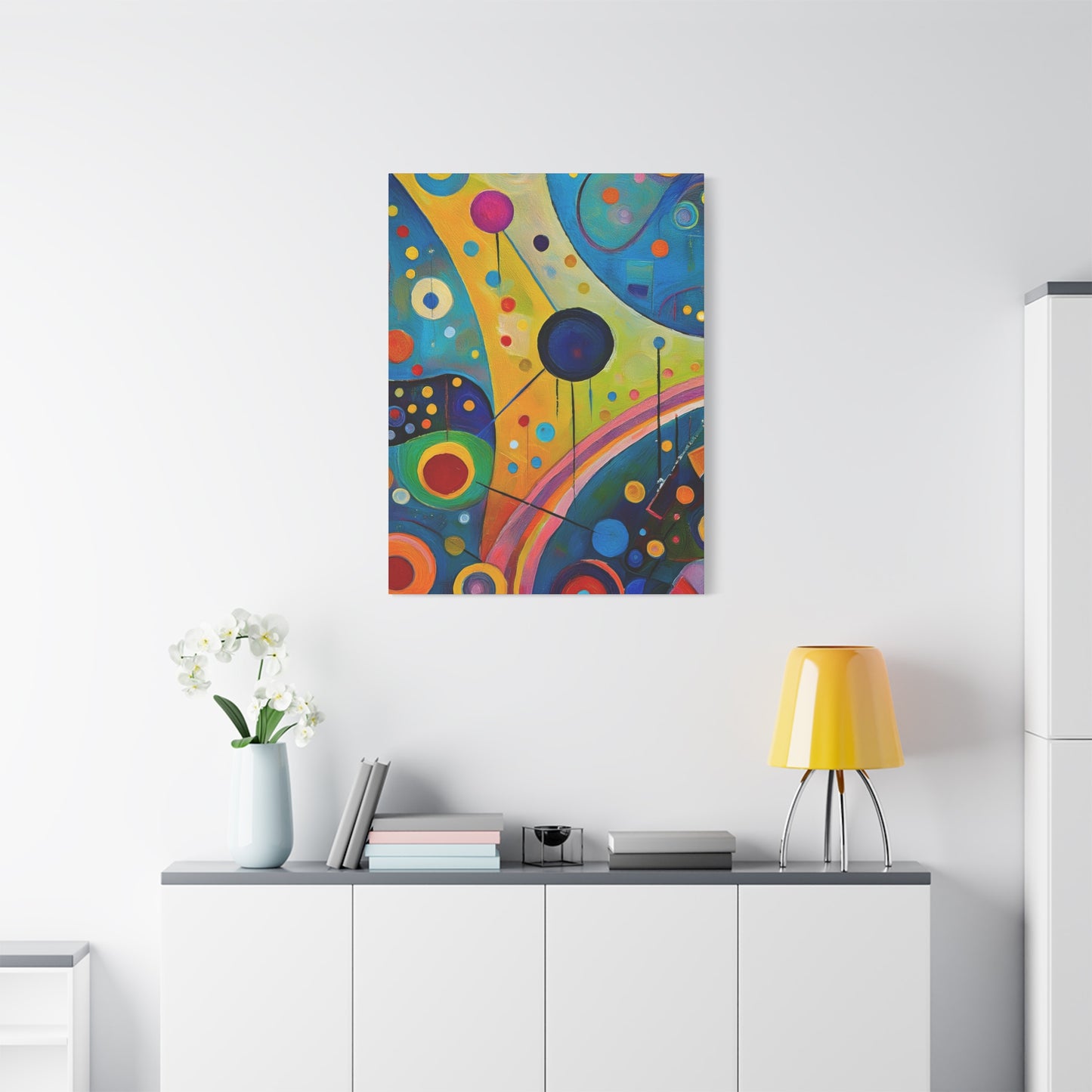Abstract Oil Painting Print Canvas 20x24,20x30,24x30 24x32,24x36,30x40 32x48,36x48,40x60 Pine-Wood Inner Frame ABS-130
