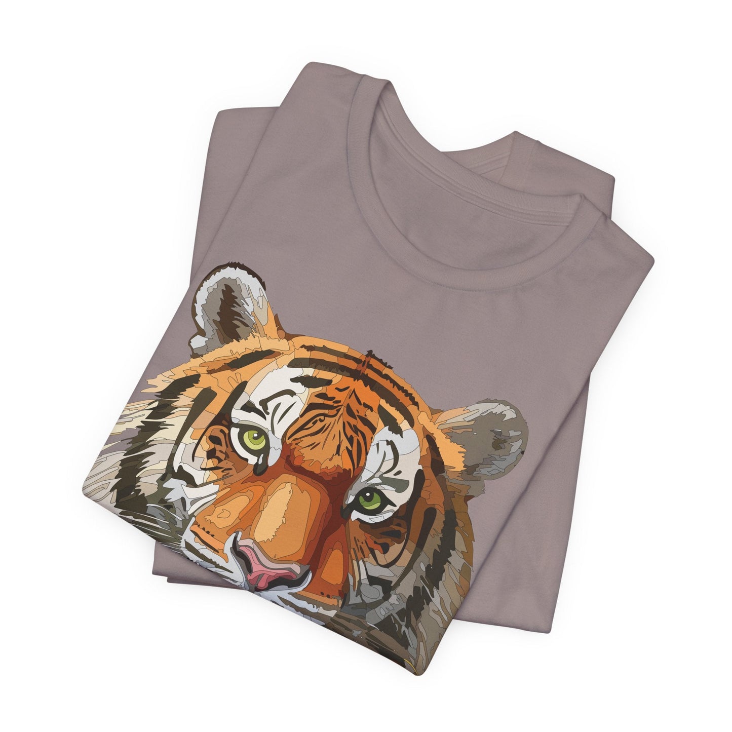 Unisex Animal Art Design Tee Shirt Wild Animals Graphic Tee Softstyle Gildan 64000