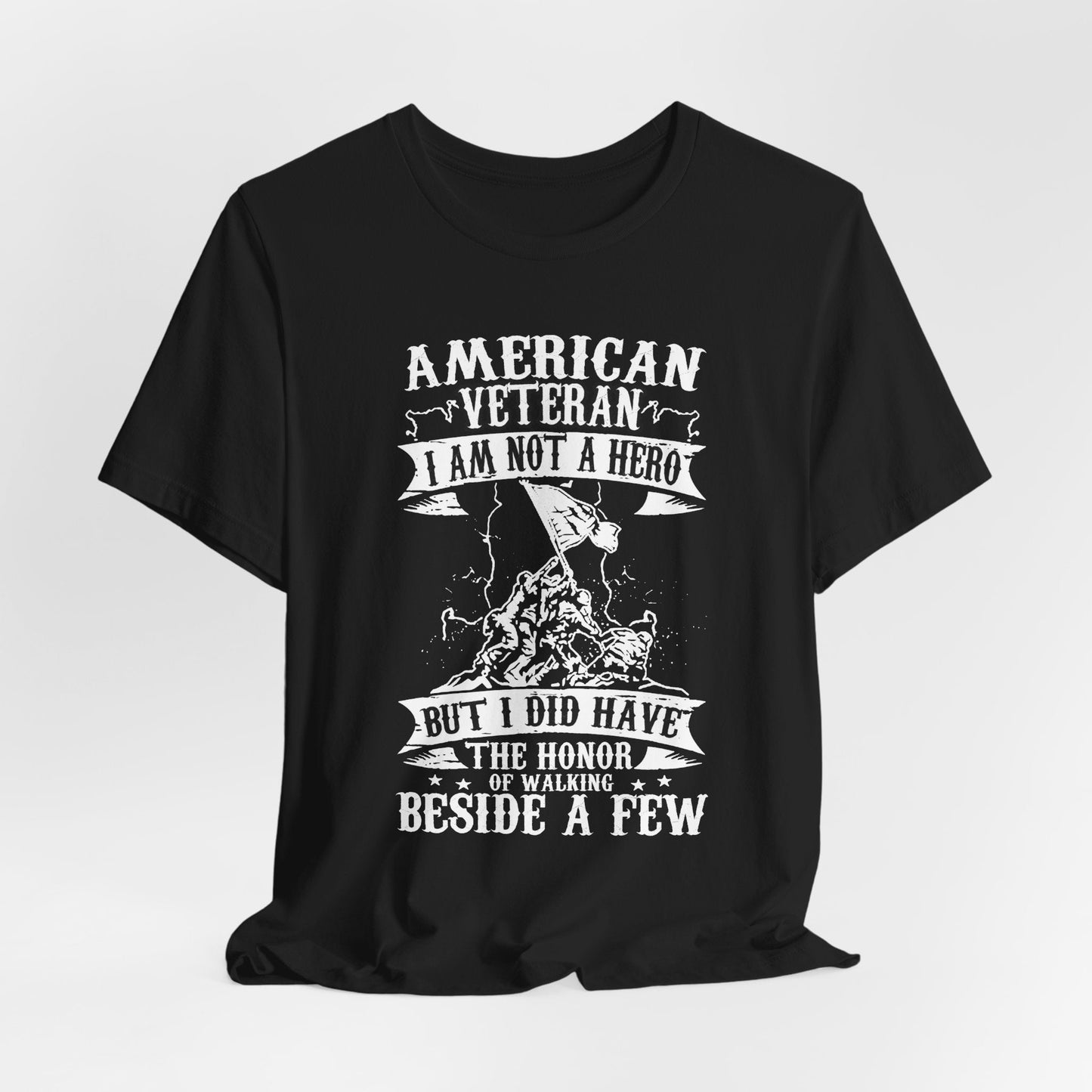 Army Veteran Patriotic Graphic Design Unisex Cotton T-Shirt v53