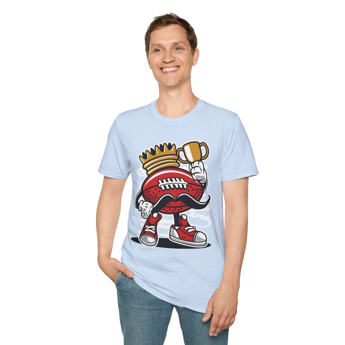 Cartoon T Shirt Animation T Shirt Funny Graphic Tee Unisex Softstyle Gildan 64000 Ringspun Cotton