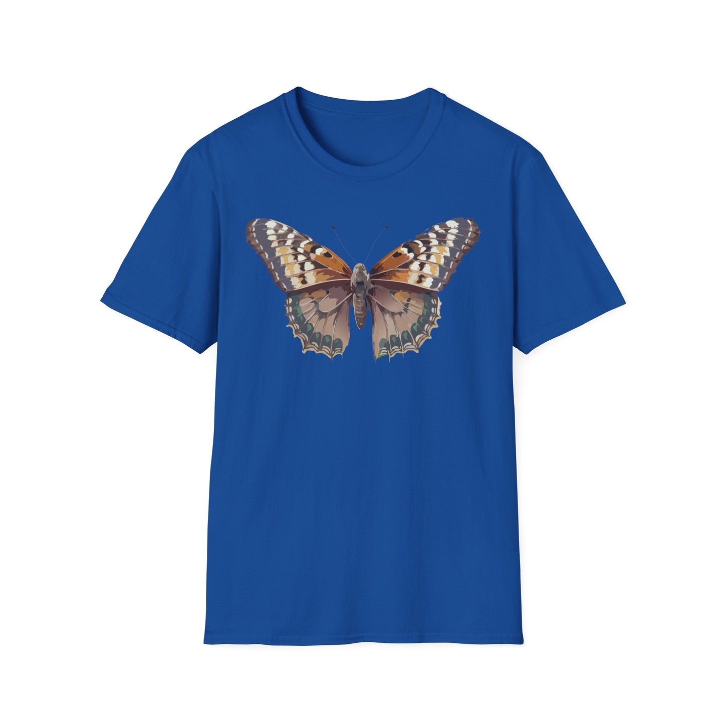 Monarch Butterfly Shirt Unisex T Shirt Design Gildan Softstyle 64000 100 Percent Ring Spun Cotton