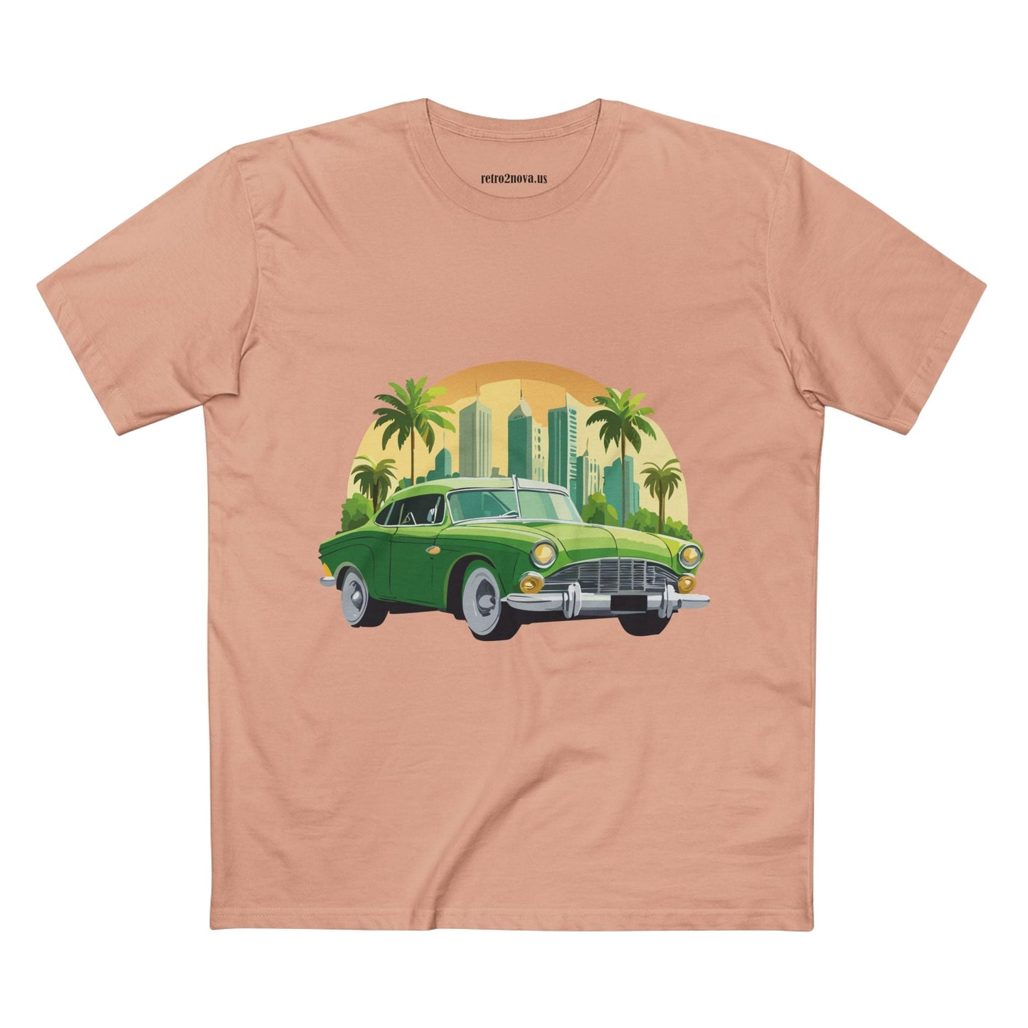 Retro Car Shirts Vintage Car Shirts Unisex Premium Cotton Tee With Original Art Design