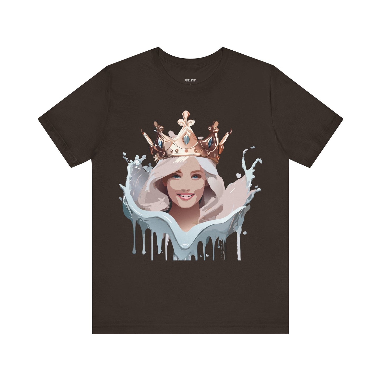 Queen Graphic T Shirt Unisex Vintage Art Tee From Adelpha With Original Artwork Details