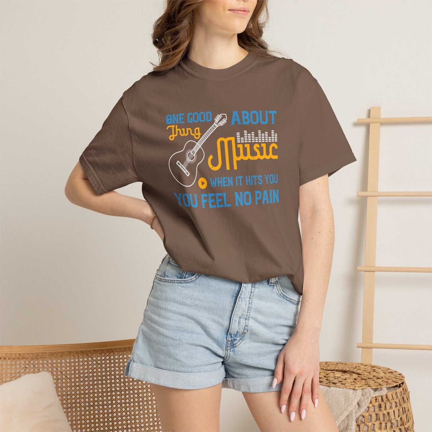 Music Graphic Design Unisex Cotton T-shirt m40