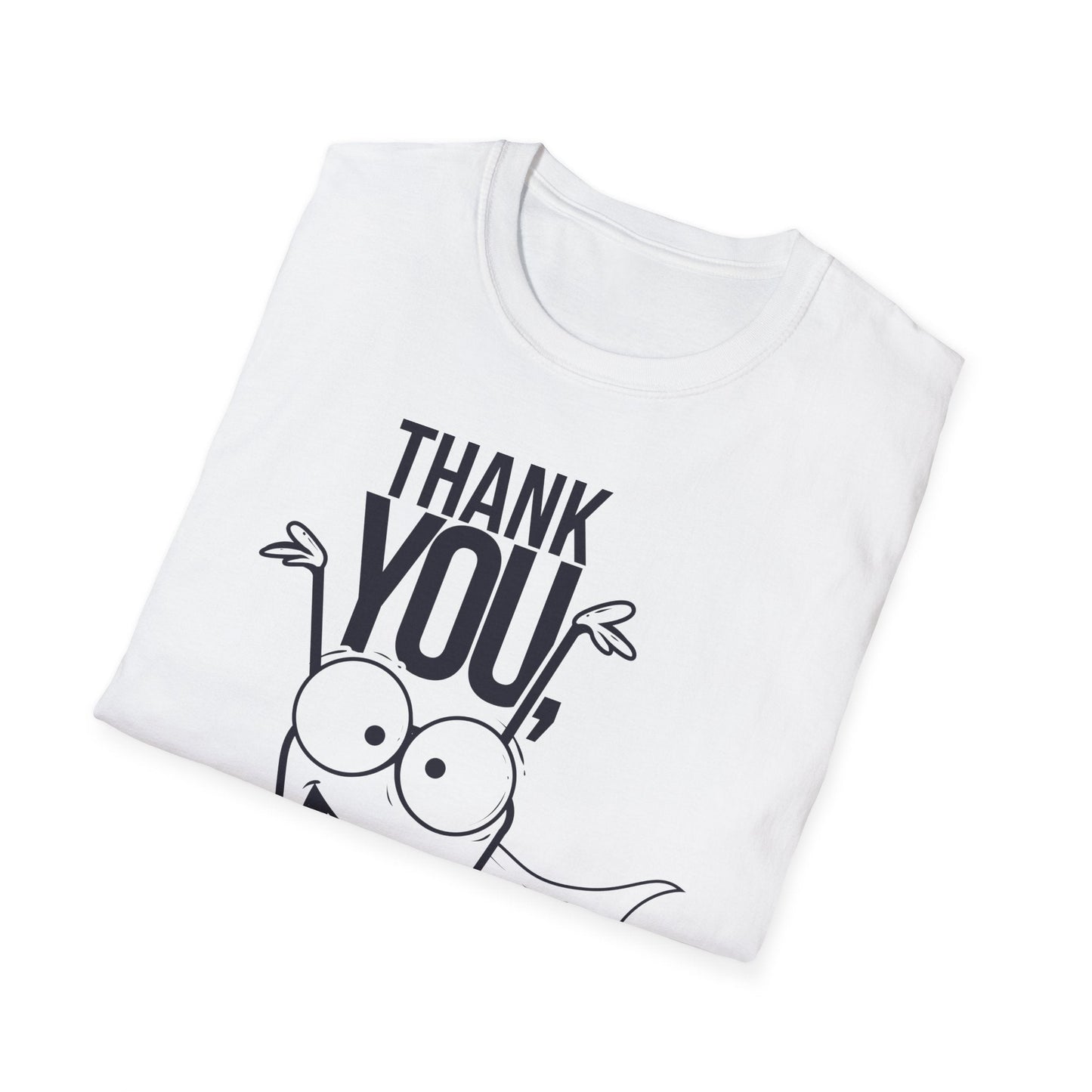 Cartoon T Shirt Animation Funny Tee Unisex Gildan Softstyle 64000 Ring Spun Cotton