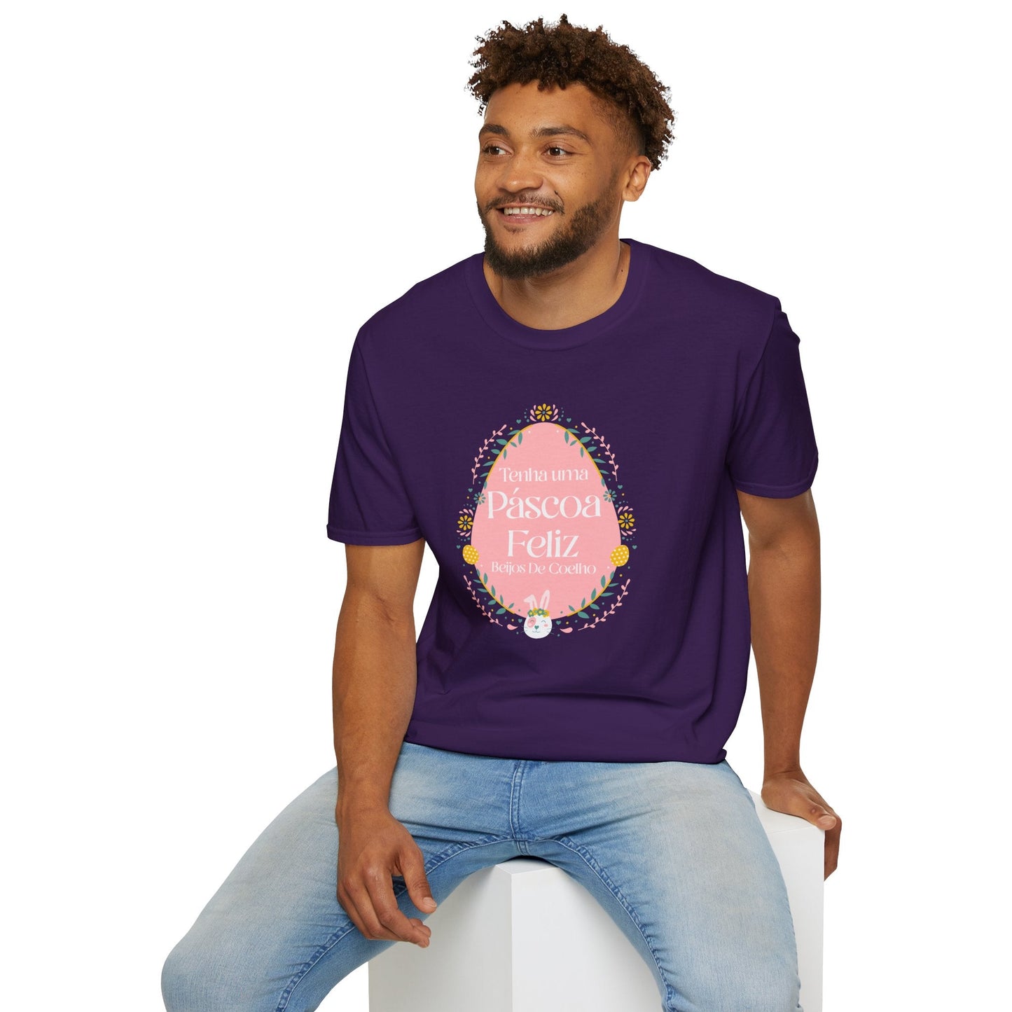 Easter Egg T Shirt Gildan Softstyle 64000 Unisex Tee With Easter Signature And Prints Art Design
