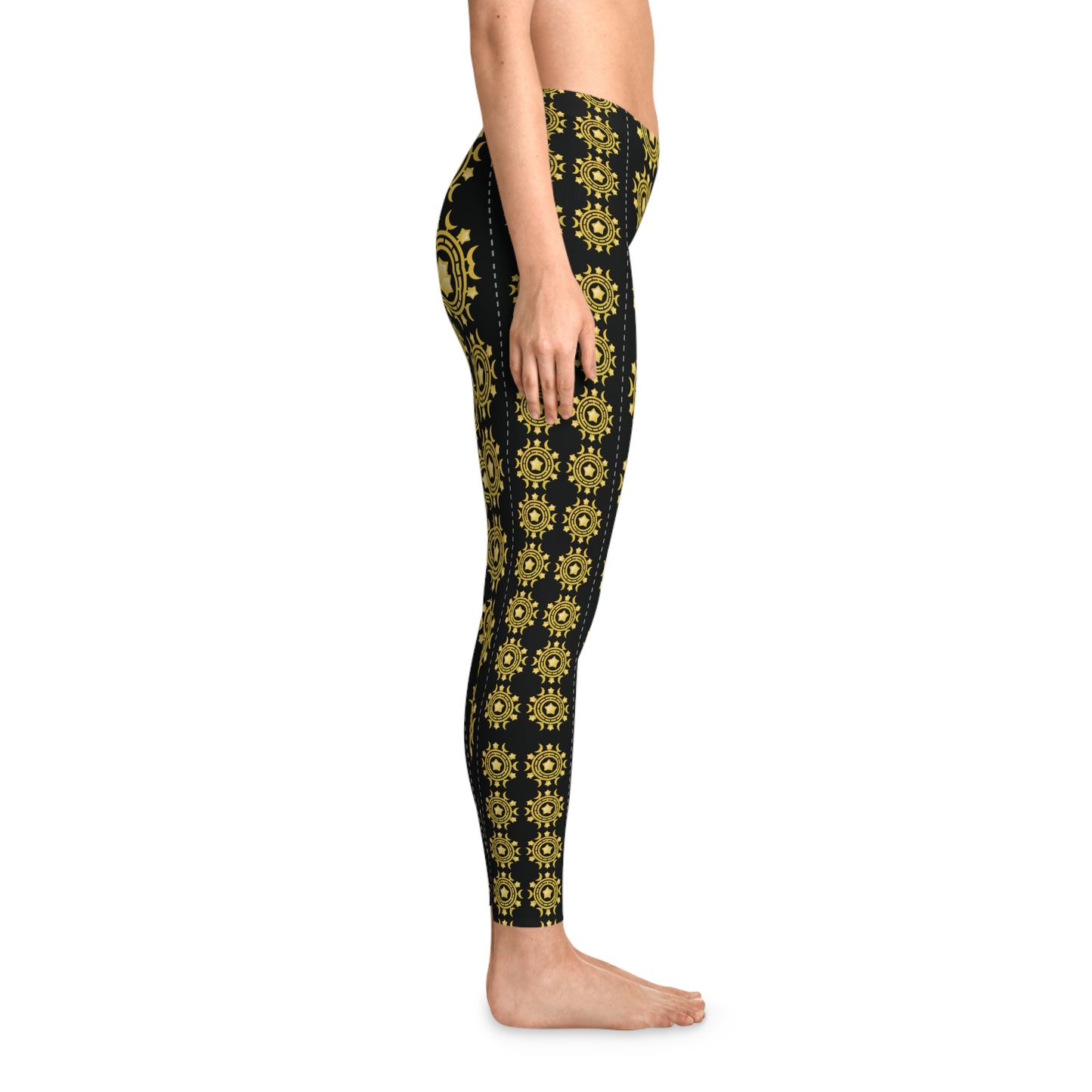 Leggings with Traditional print