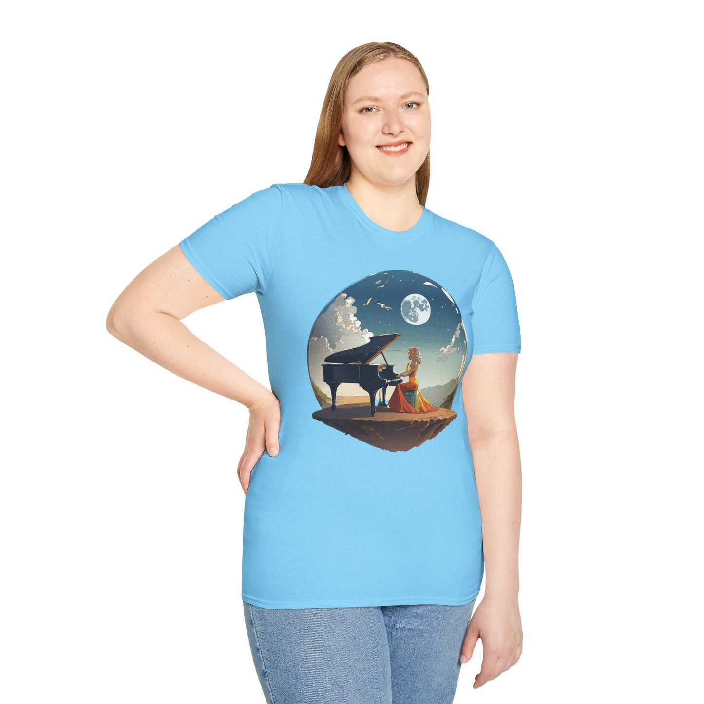 Womens Graphic T Shirts Art Design Shirt Gildan Softstyle 64000 Cotton Tee Unisex Comfort