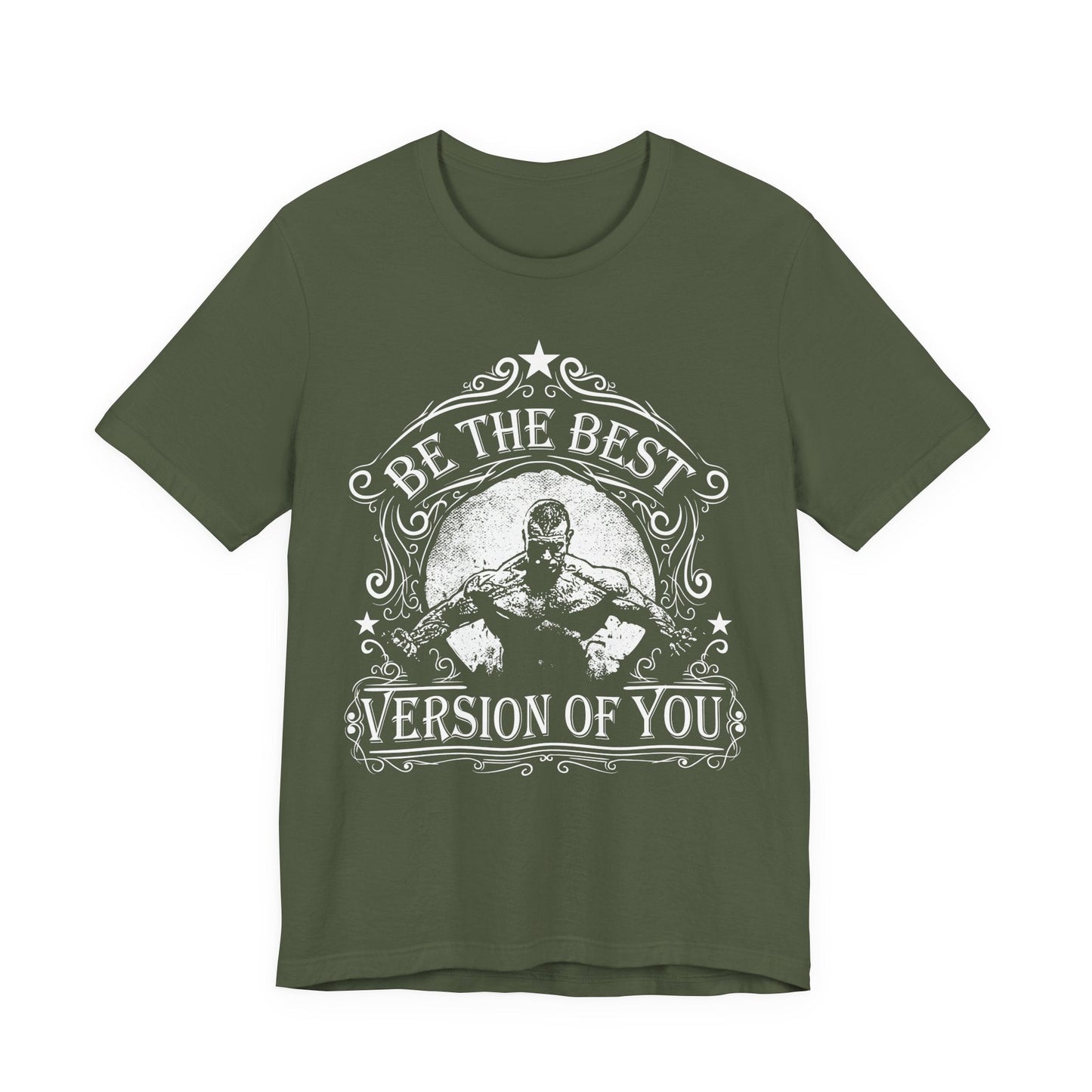 Be The Best Version Of You T-Shirt Motivational Fitness Tee