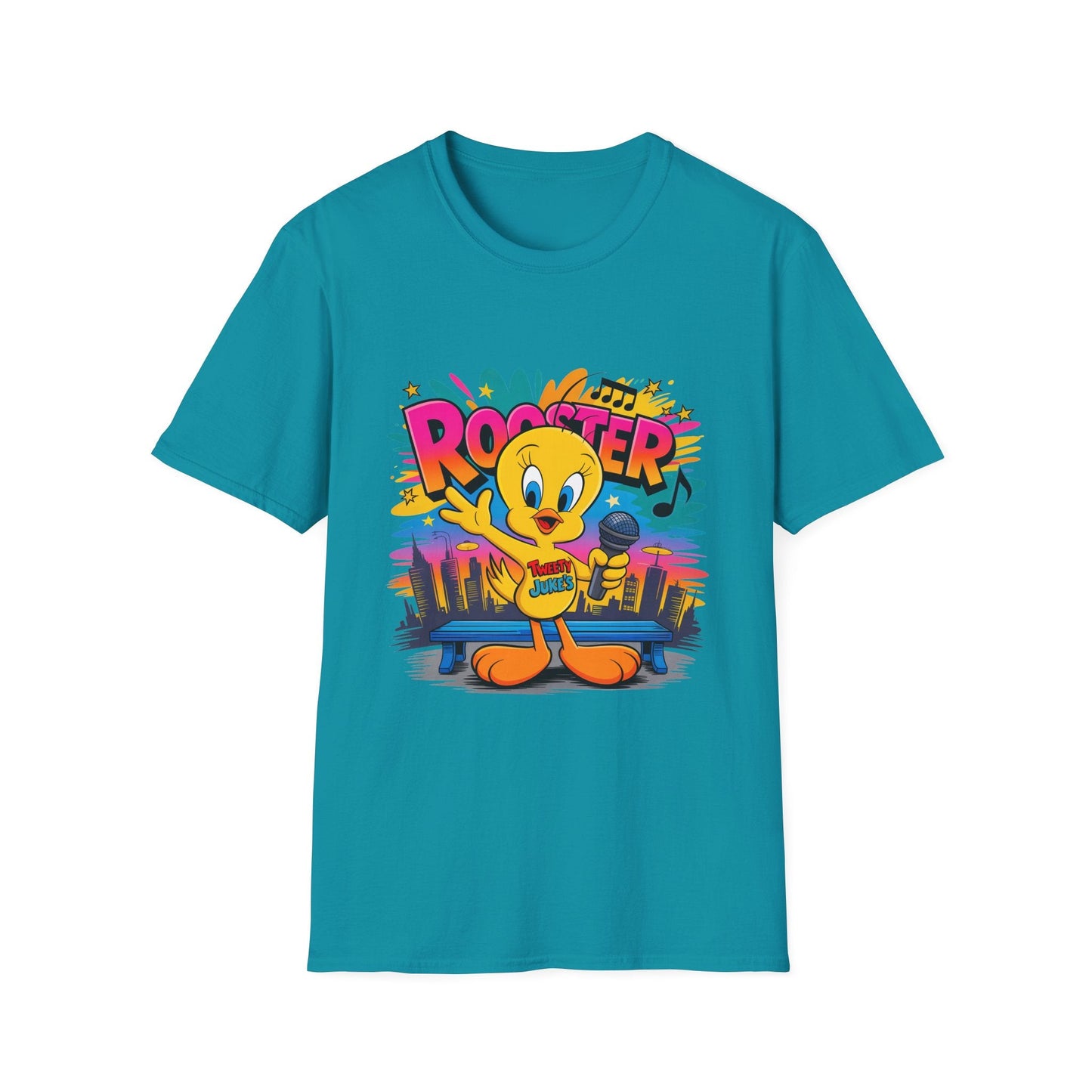 Cartoon T Shirt With Animation And Funny Animals Tee Shirt For Unisex Wear Comfortable