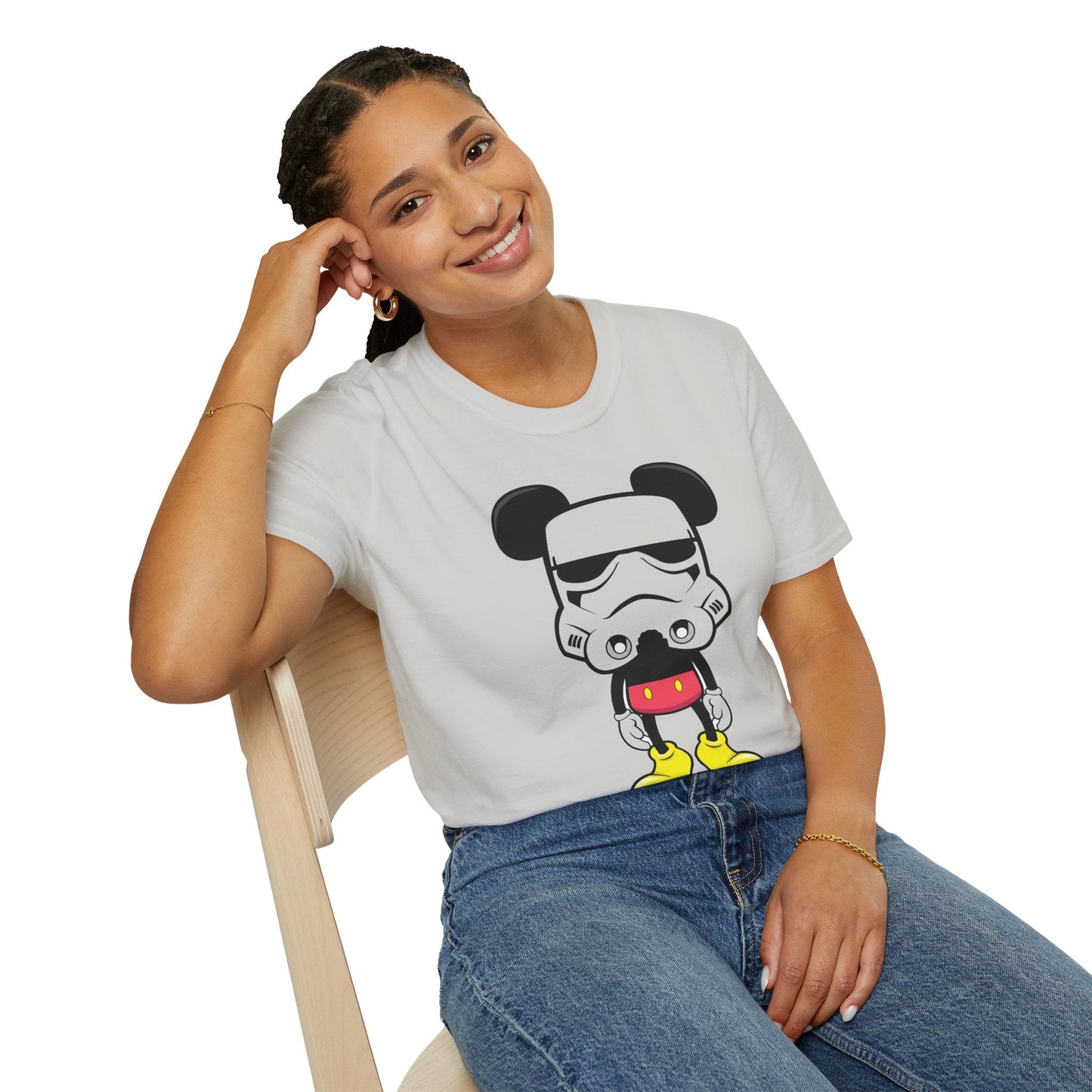 Cartoon T Shirt Animation Tee Funny Unisex Gildan Softstyle 64000 100 Percent Ring Spun Cotton