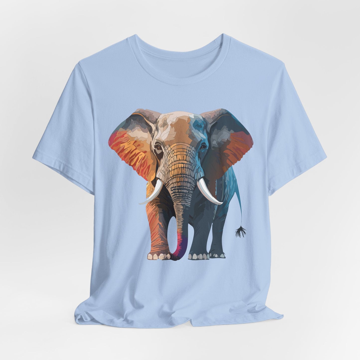 Unisex Animal Shirt With Animals Art Design Graphic Tee Short Sleeve Wild Animals