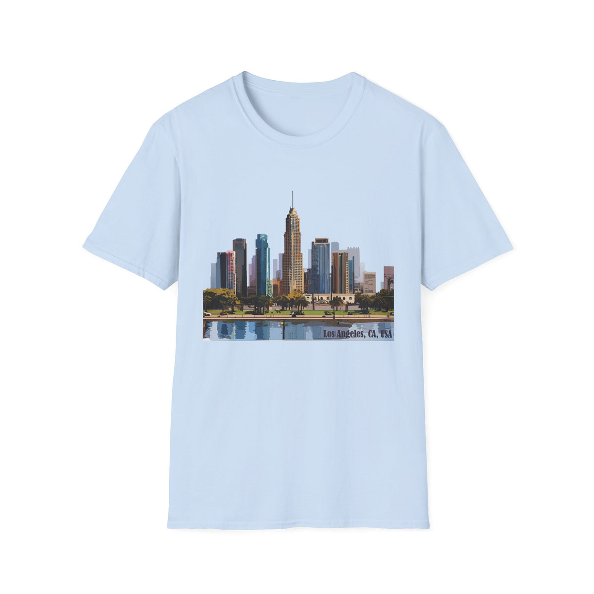 Los Angeles City Skyline T-Shirt | Urban Cityscape Tee