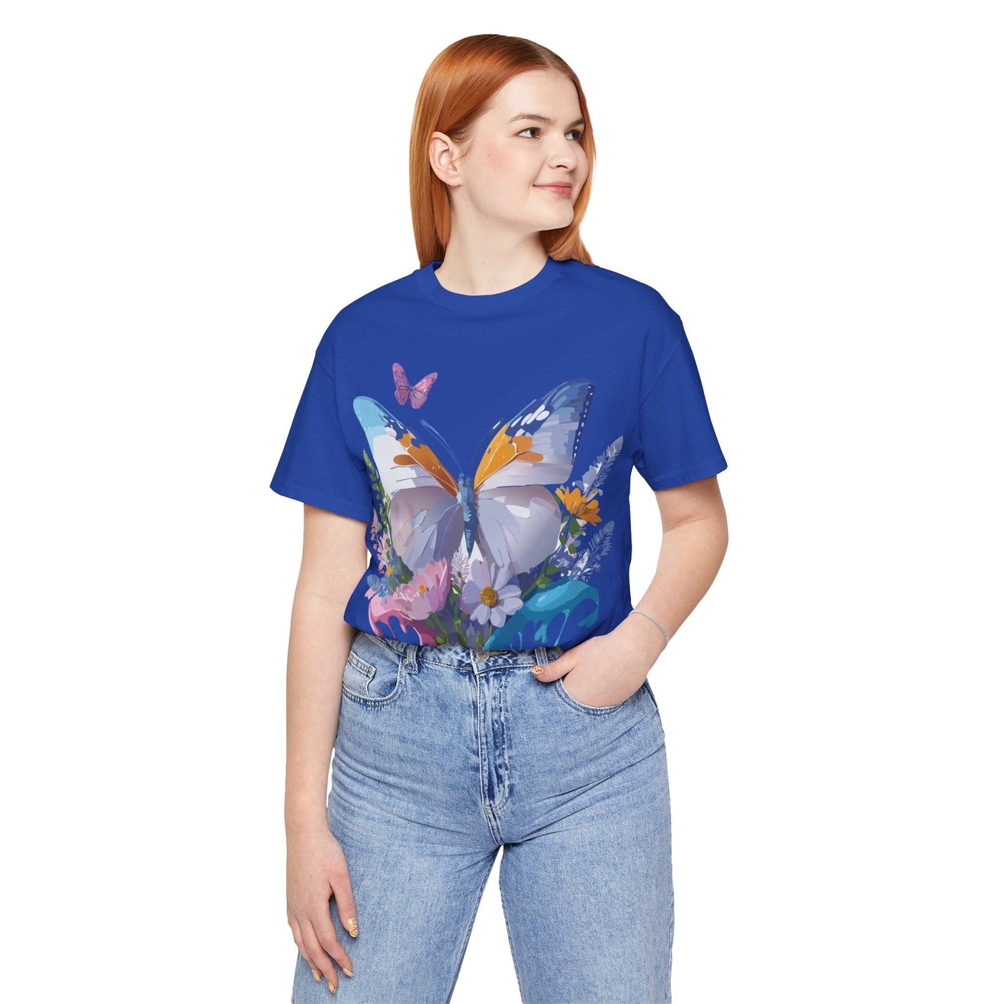 Adelpha Butterfly Graphic Tee Vintage Inspired Unisex Short Sleeve Shirt