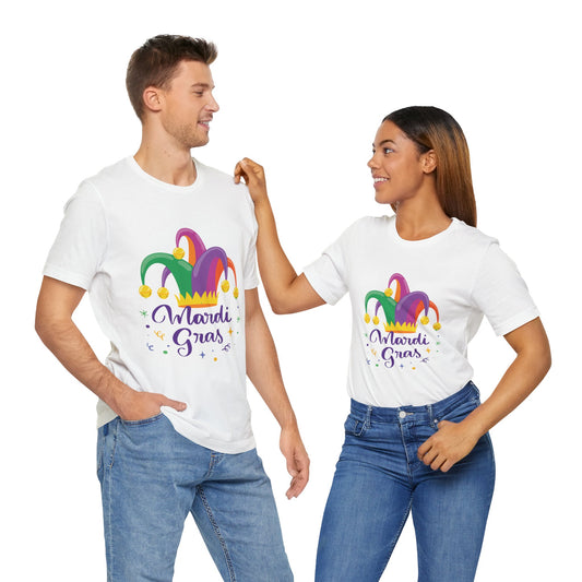 Unisex Cotton Tee Shirt for Mardi Gras