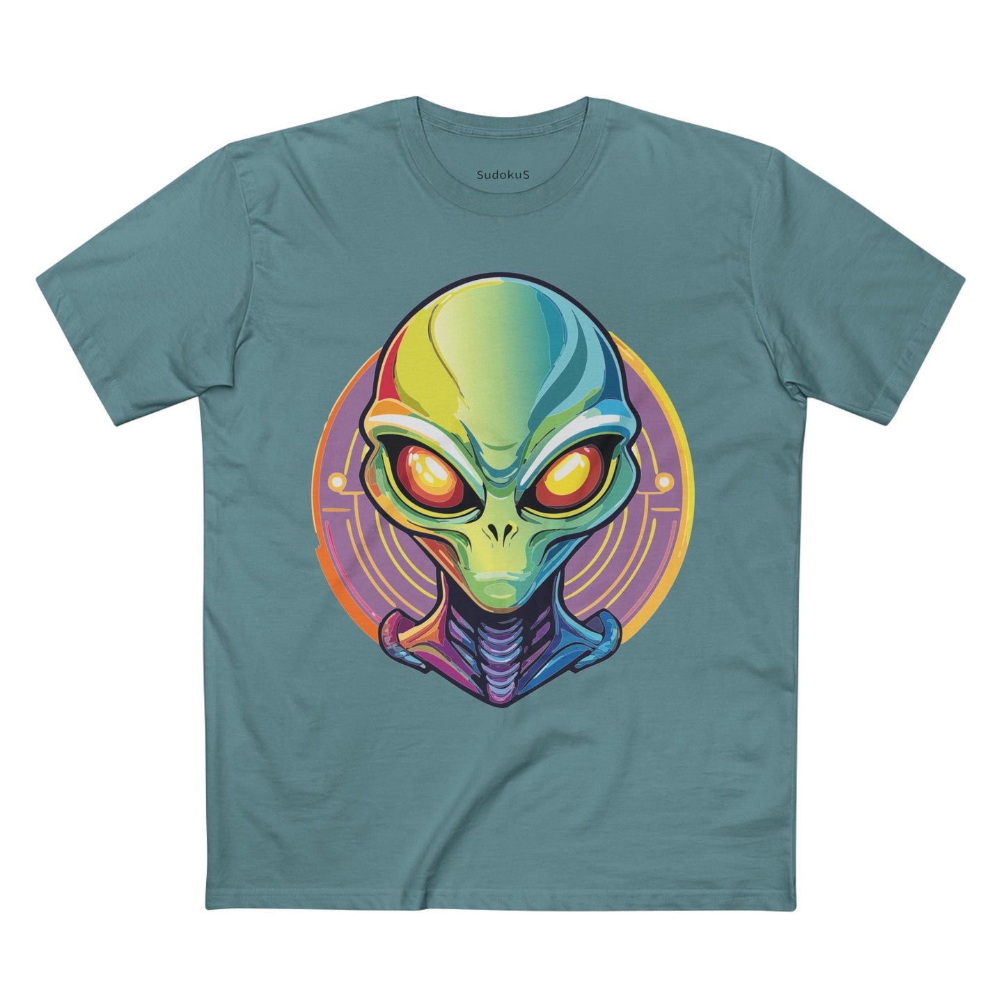 Aliens Graphic Unisex 100 Cotton Staple Tee 8