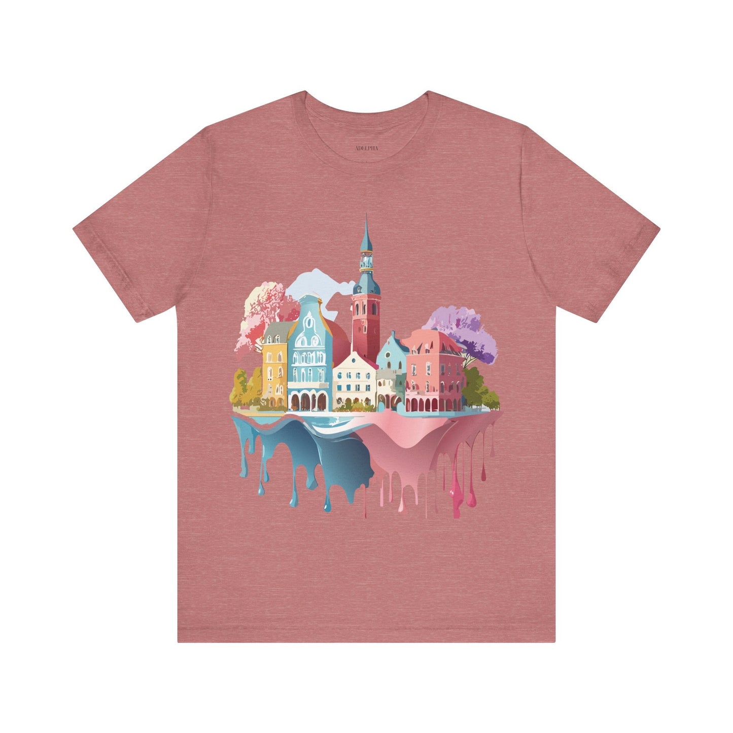 Germany Tourist Shirt Unisex Graphic Tee With Vintage Adelpha Artwork Short Sleeve