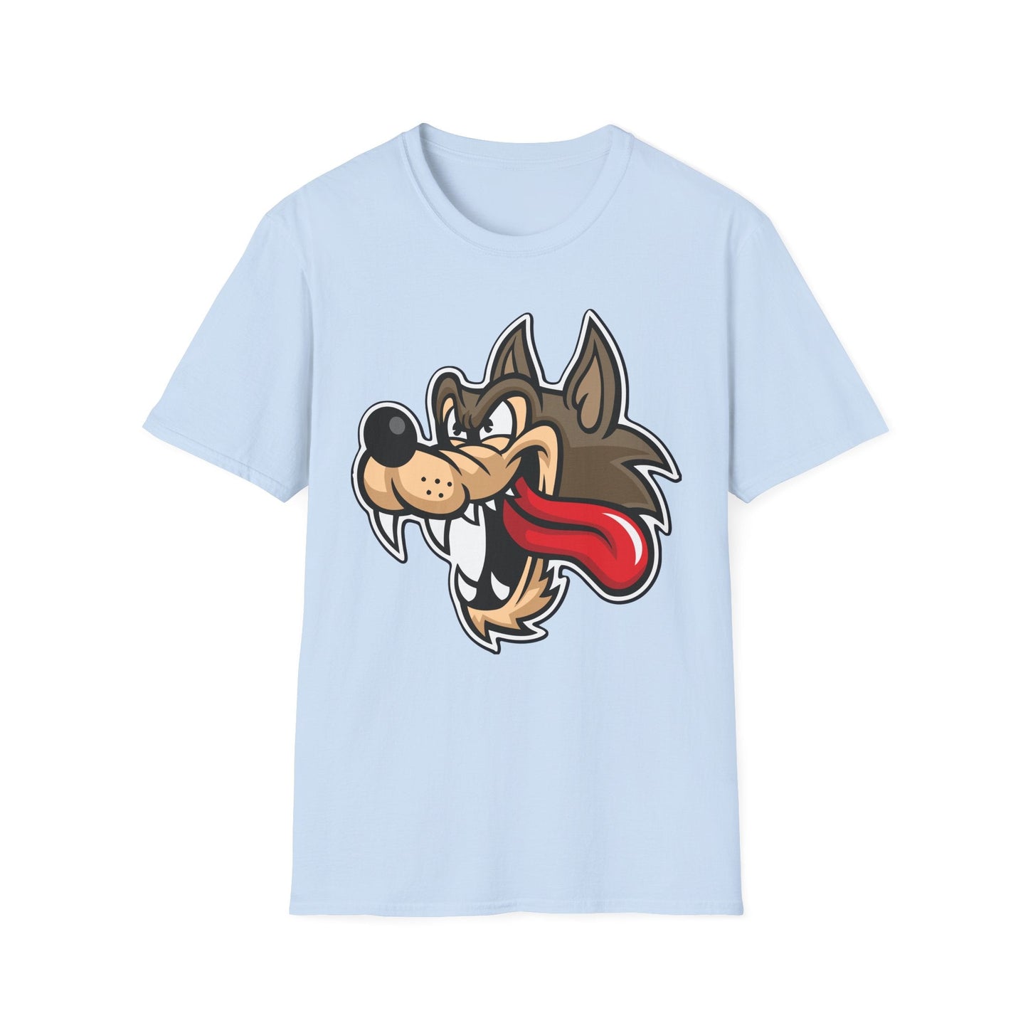Cartoon T Shirt Animation Tee Unisex Funny Tee Gildan Softstyle 64000 100 Percent Cotton
