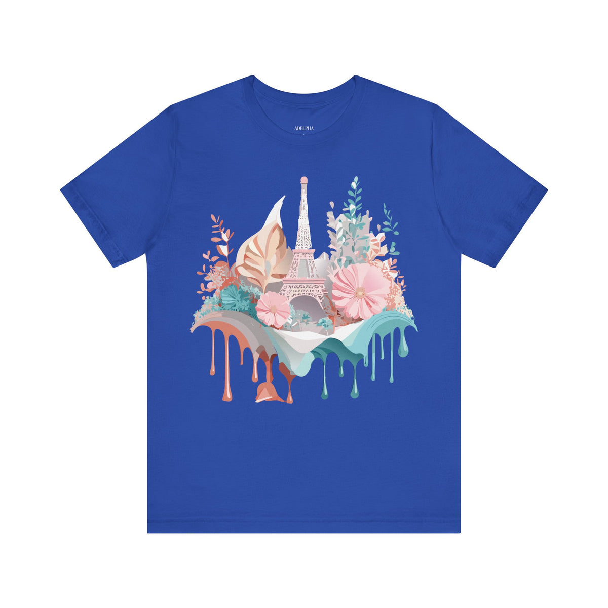 Unisex Cotton Bella+Canvas Tee with Paris