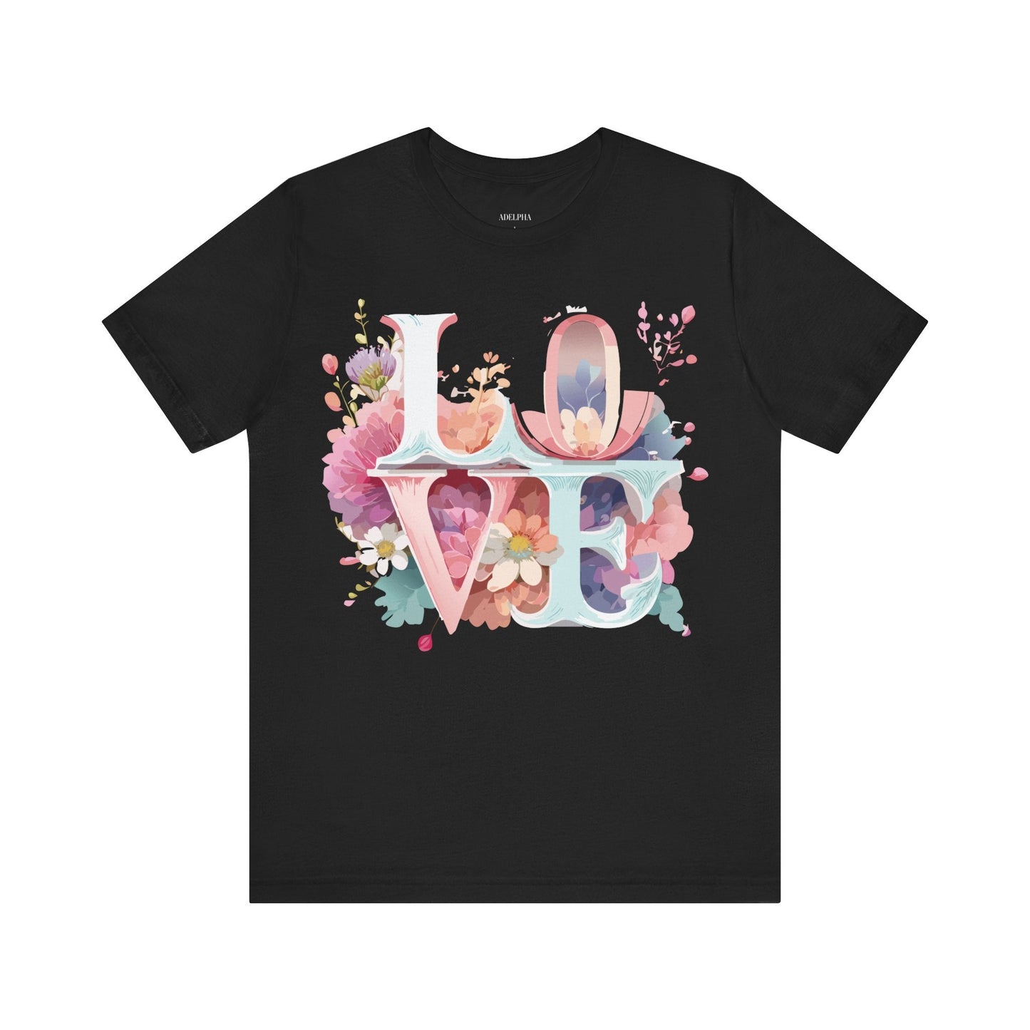 Valentine Graphic Tee Unisex Jersey Short Sleeve Art Design By Adelpha Vintage Inspired