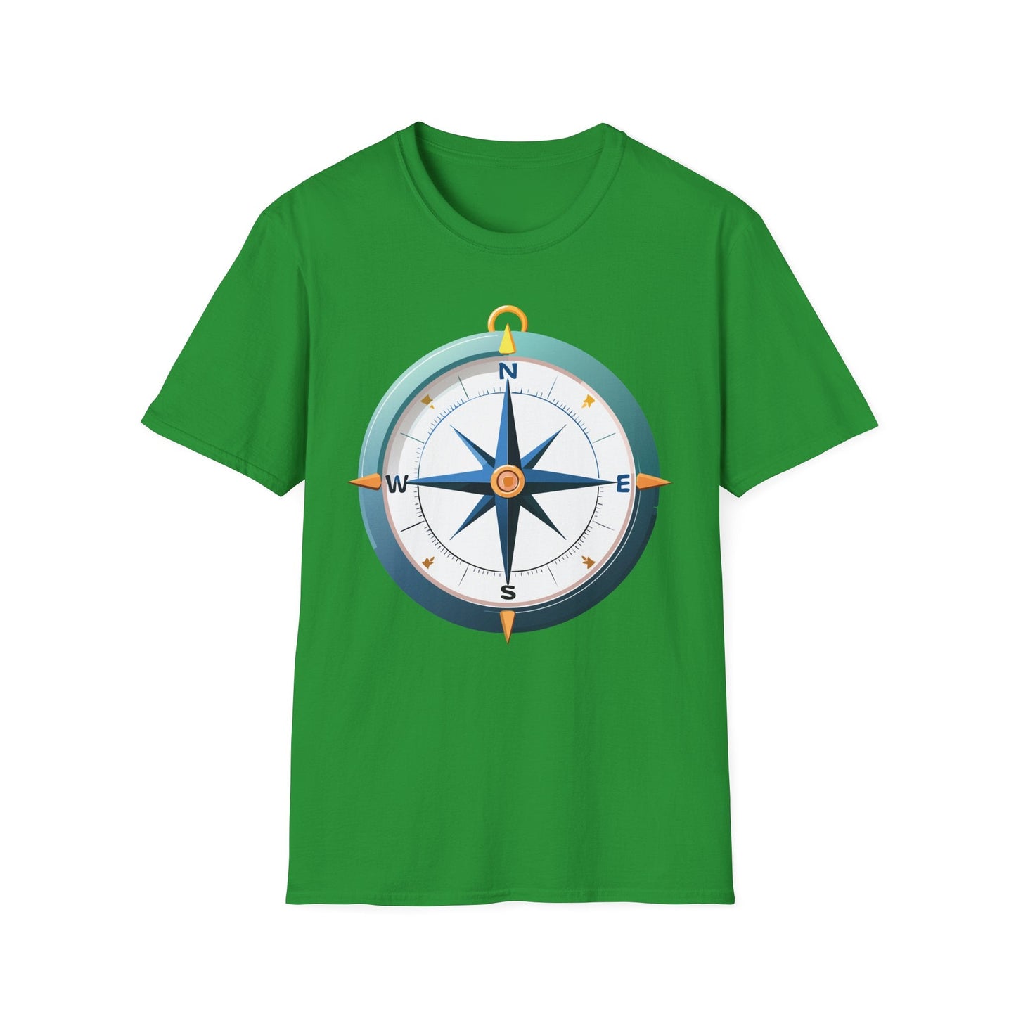 Compass Navigator Graphic Tee Unisex 100 Cotton 7