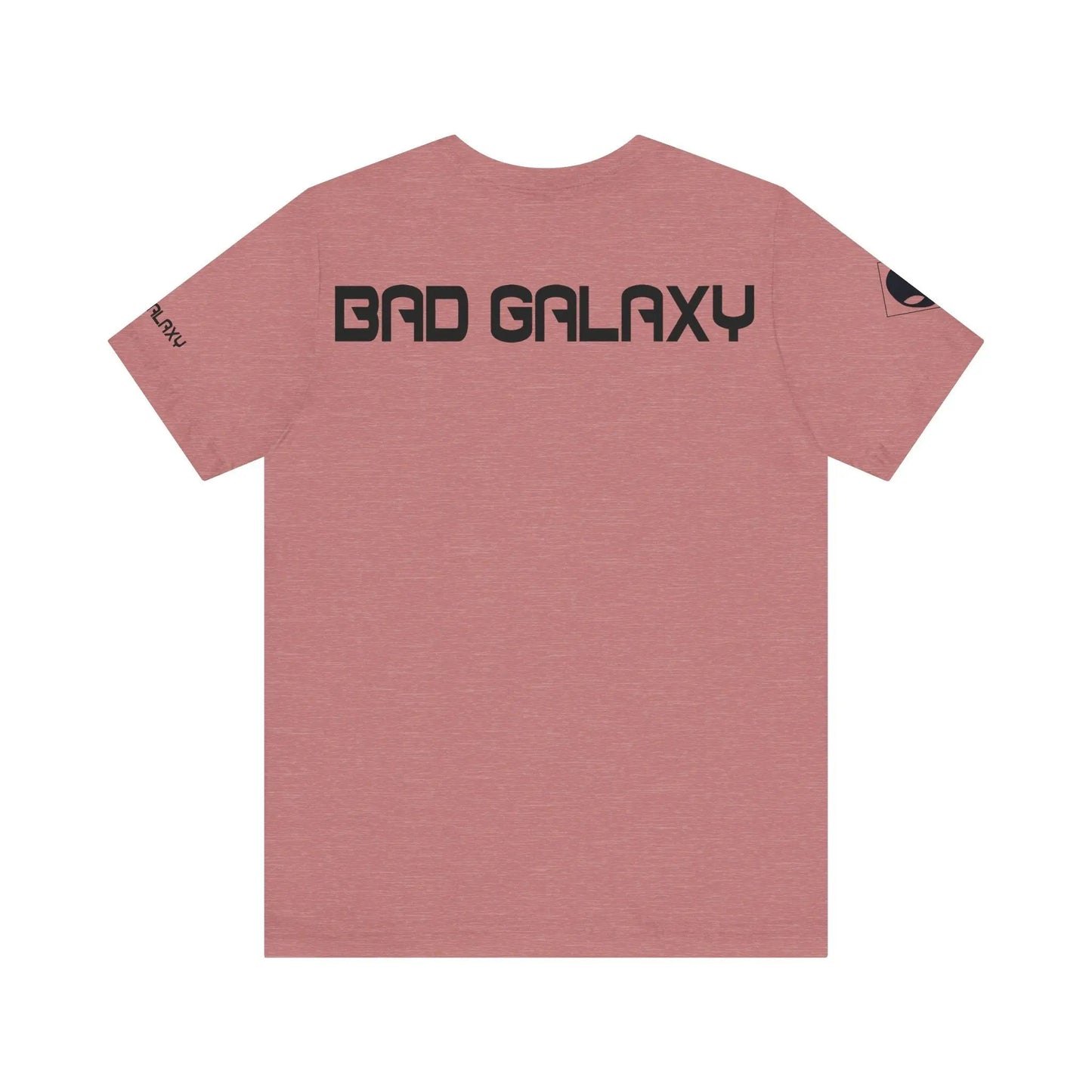 Bad Galaxy Alien Graphic Tee Shirt 100 Percent Cotton Lightweight Eco Friendly Wear