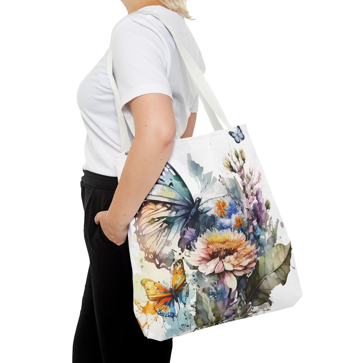 Butterfly Canvas Tote