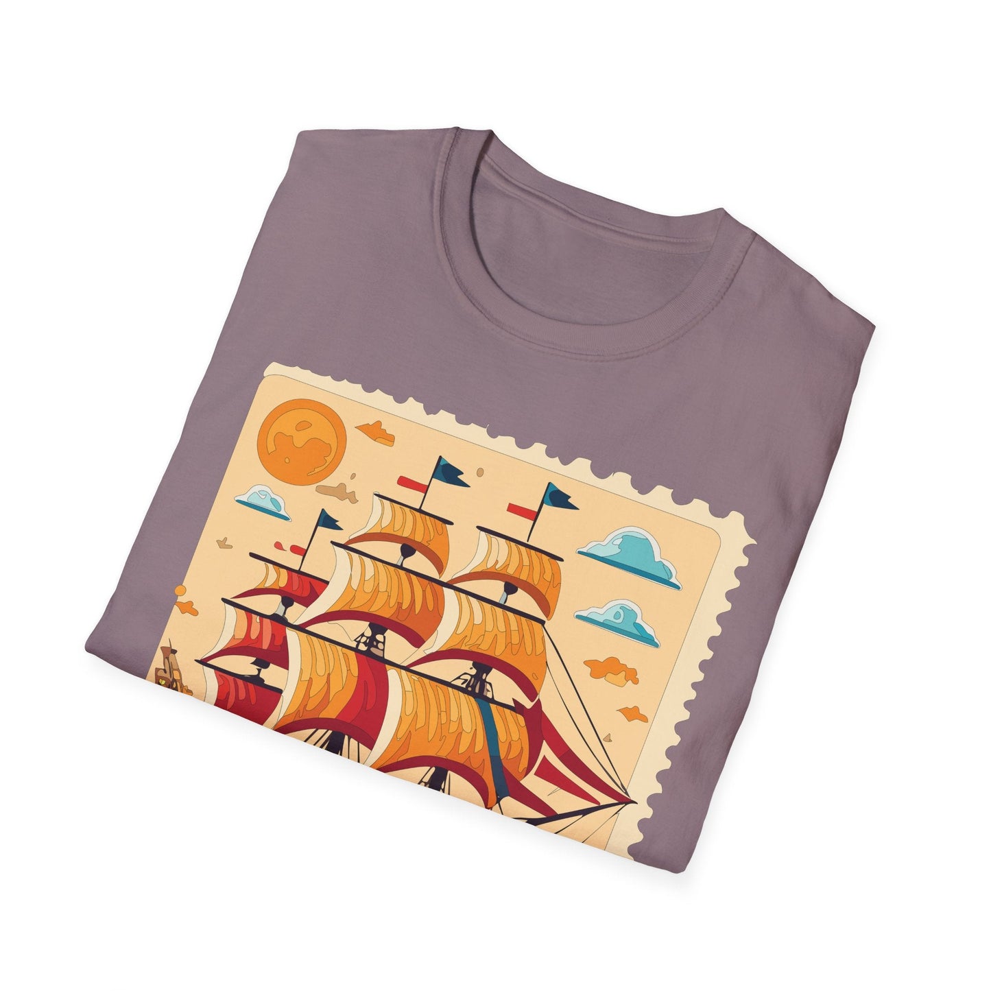 Ship T Shirts Frigate T Shirts Vessel Tee Shirt Unisex Gildan Softstyle 64000 Comfort Fit