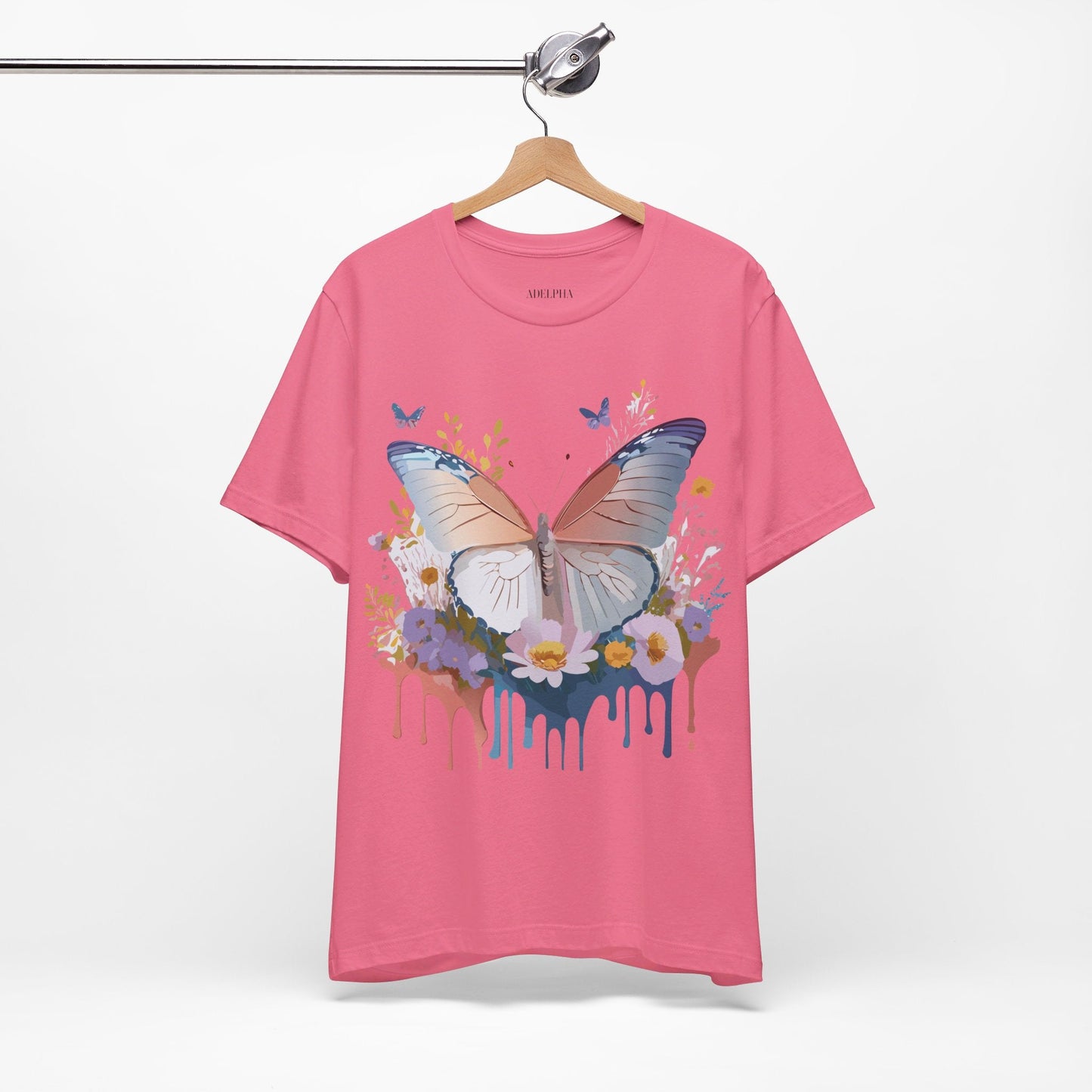Butterfly Graphic Tee Unisex Vintage Art Design Adelpha Collection