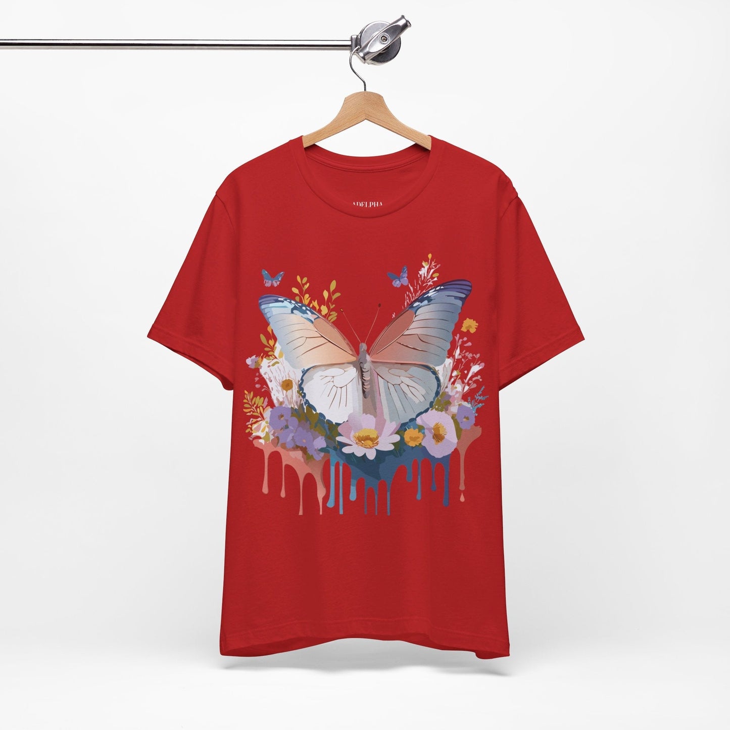 Adelpha Butterfly Graphic T Shirt Unisex Vintage Inspired Short Sleeve Tee