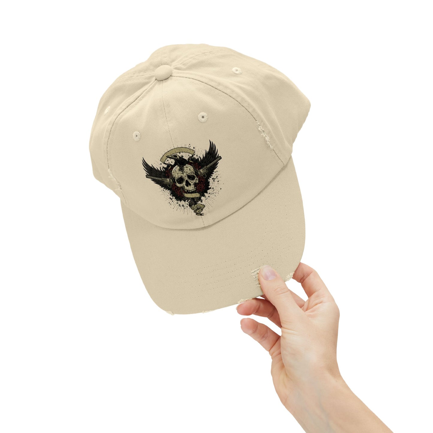 Unisex Vintage Sports Logo Cap, Cap with Sports Logo, Cap with Band Logo