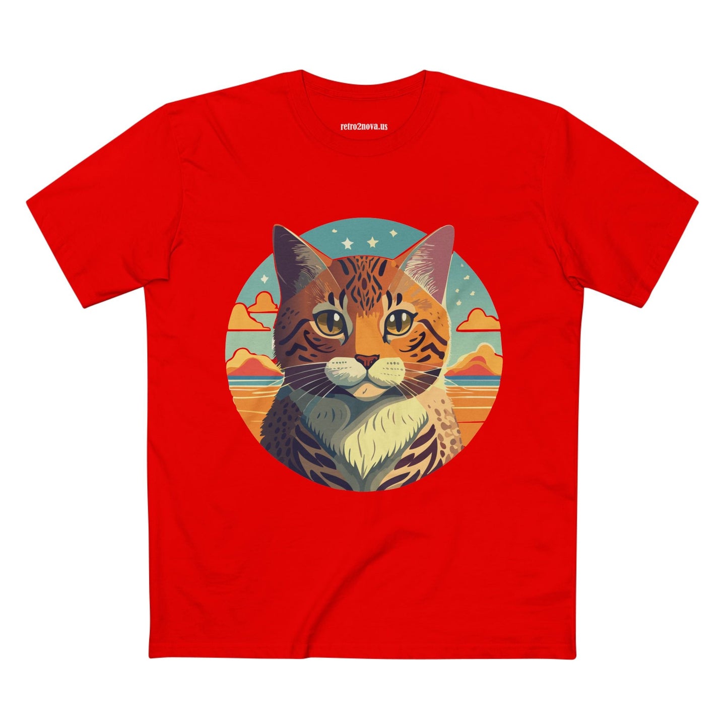 Unisex Premium Cotton Tee With Original Cat Art Design Animal Shirt For Cat Lovers Comfortable Breathable Everyday Wear