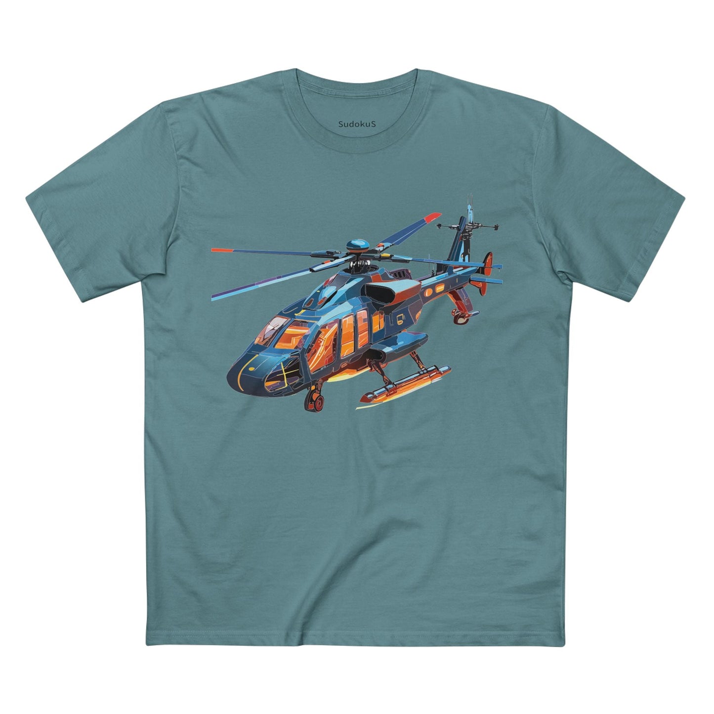 Chopper Graphic Unisex 100 Cotton Staple Tee 3
