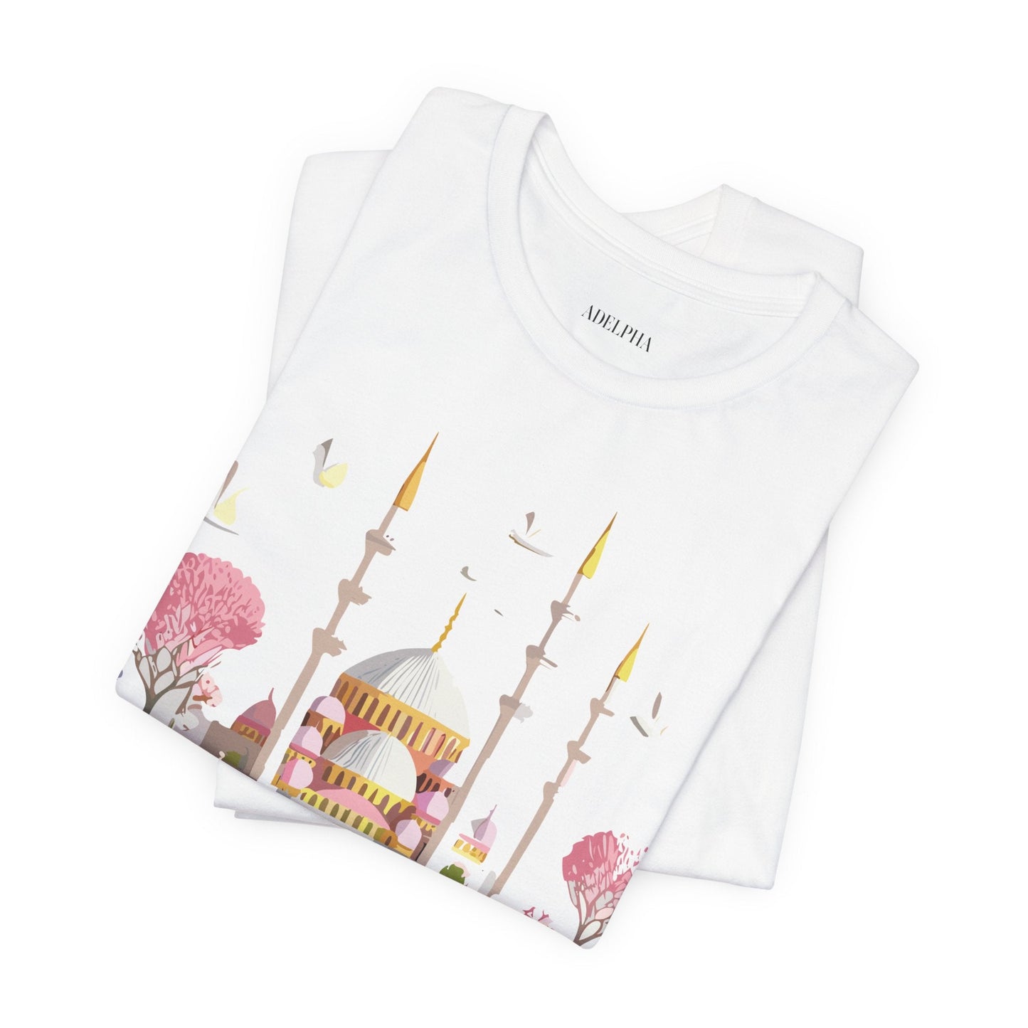 Istanbul Tourist Shirt Graphic Tee Unisex Jersey Short Sleeve Vintage Inspired Art Adelpha